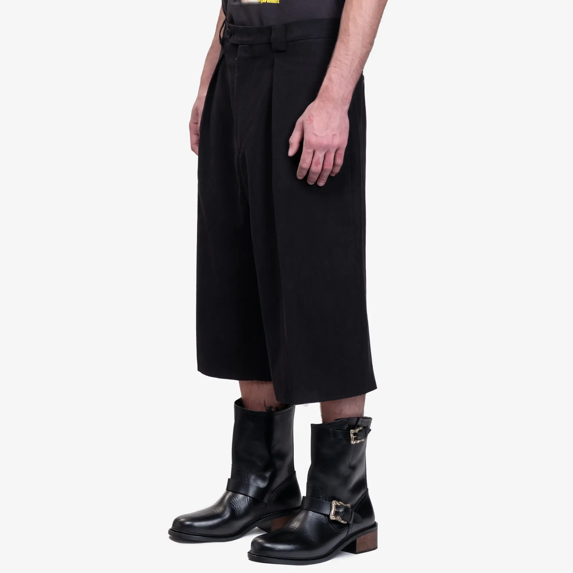 Linen Boiler Room Shorts - Image 3