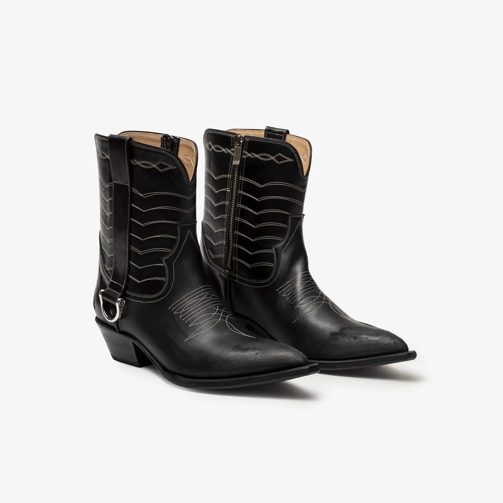Split Ends Cut Off Cowboy Boots