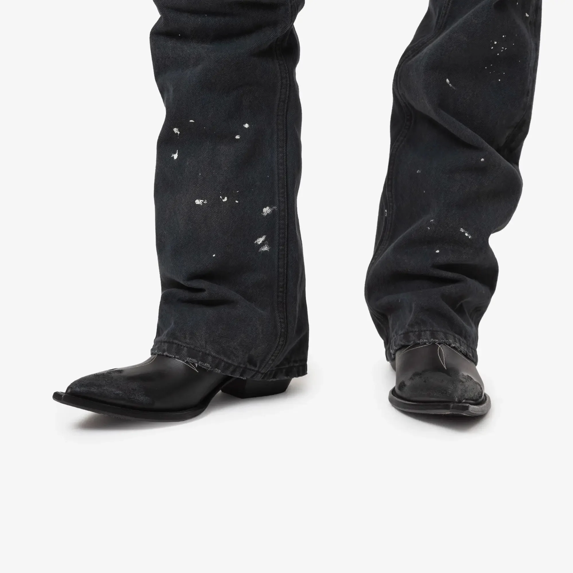 Split Ends Cut Off Cowboy Boots - Image 2