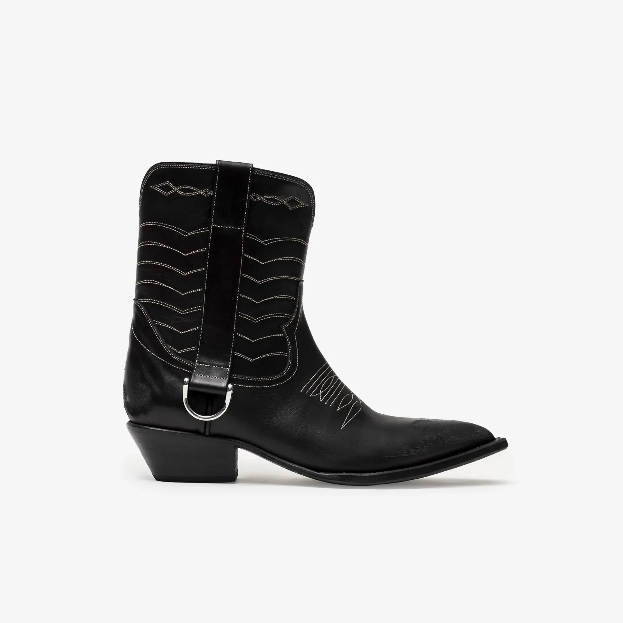 Split Ends Cut Off Cowboy Boots - Image 3