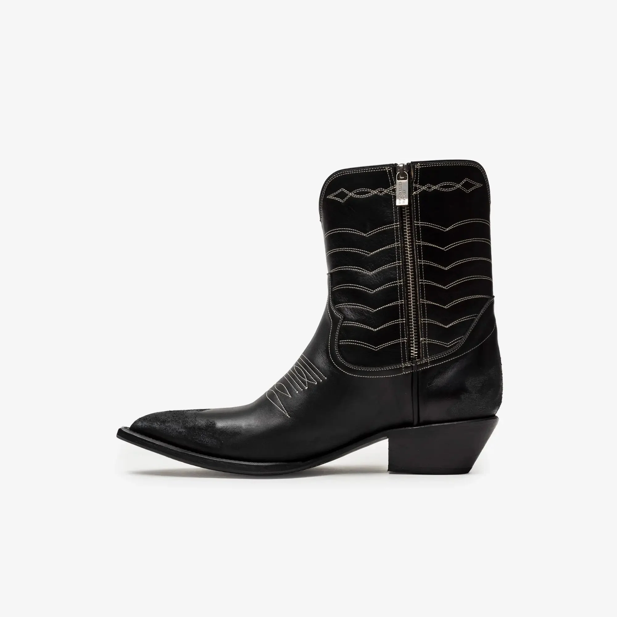 Split Ends Cut Off Cowboy Boots - Image 4
