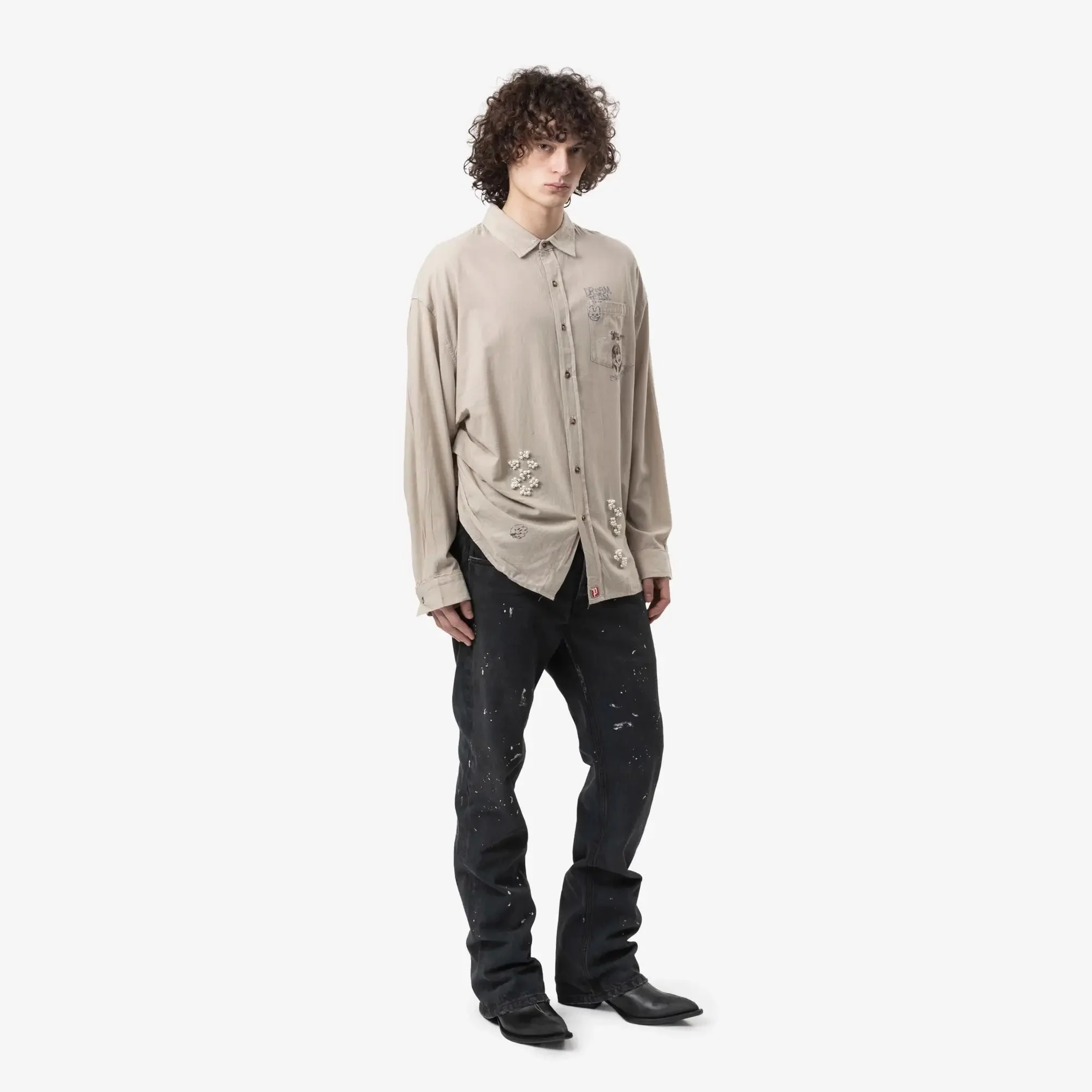 Split Ends Cut Off Cowboy Boots - Image 6