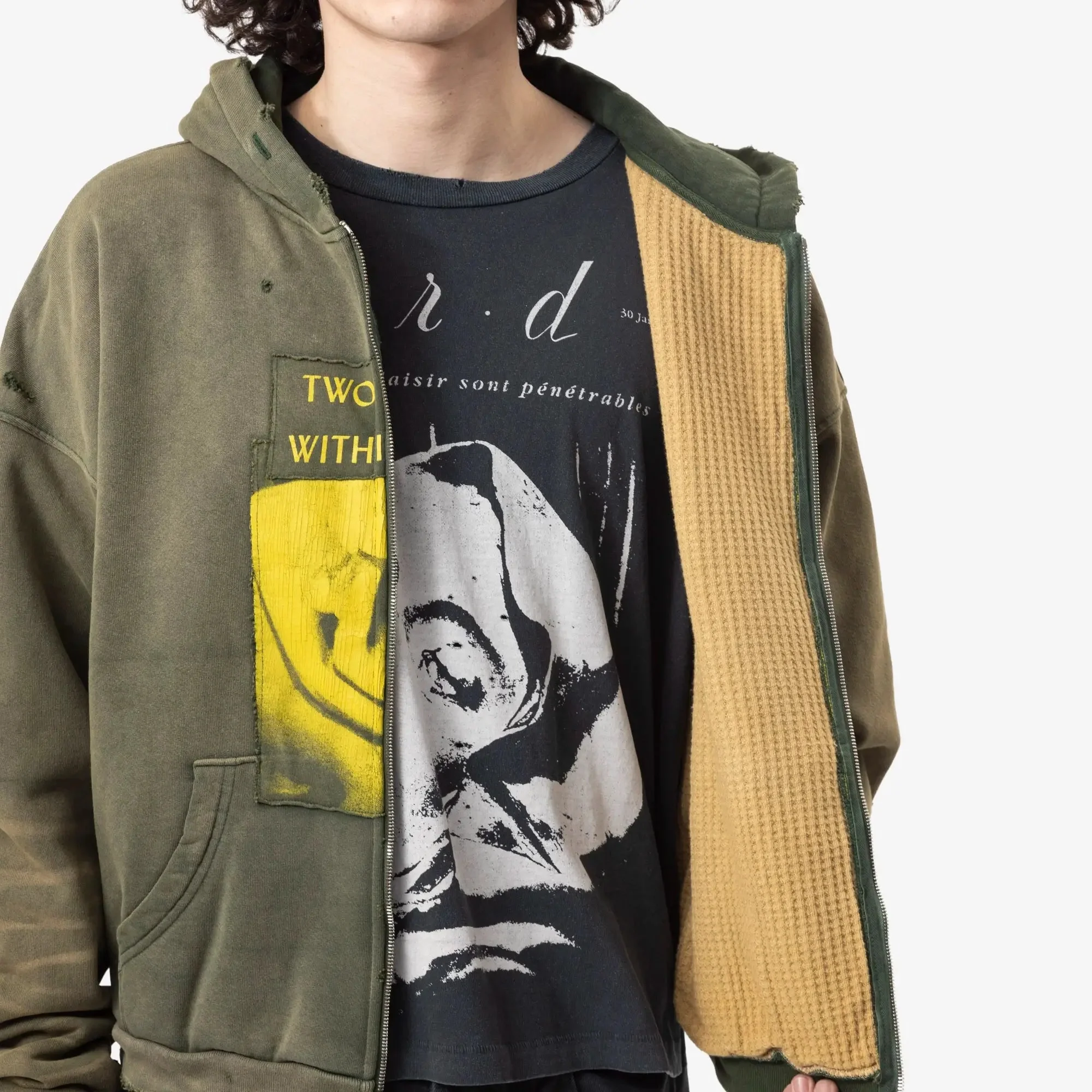 Two Wars Within One Assemblage Zip Hoody - Image 7