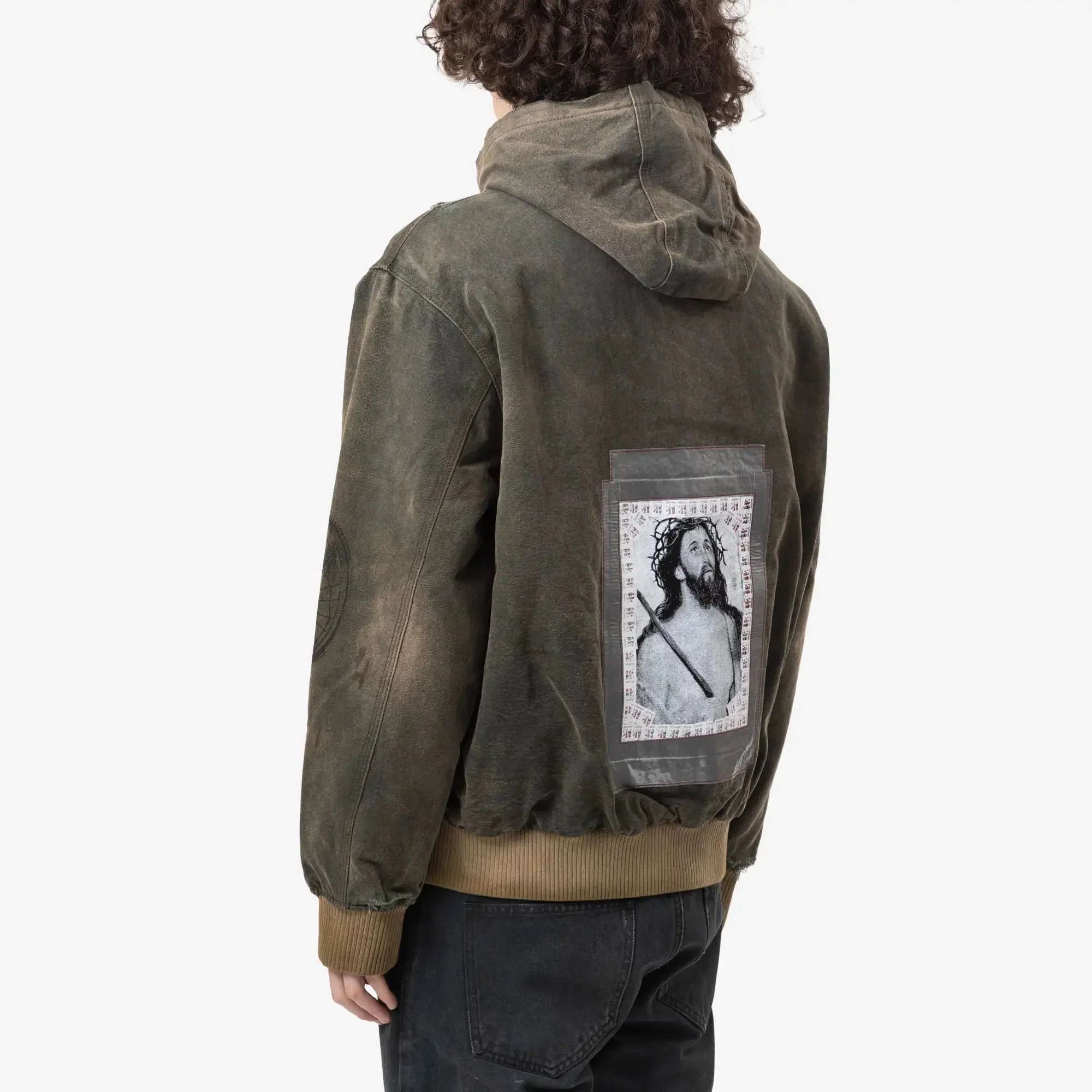 War Started Hooded Work Jacket - Image 4