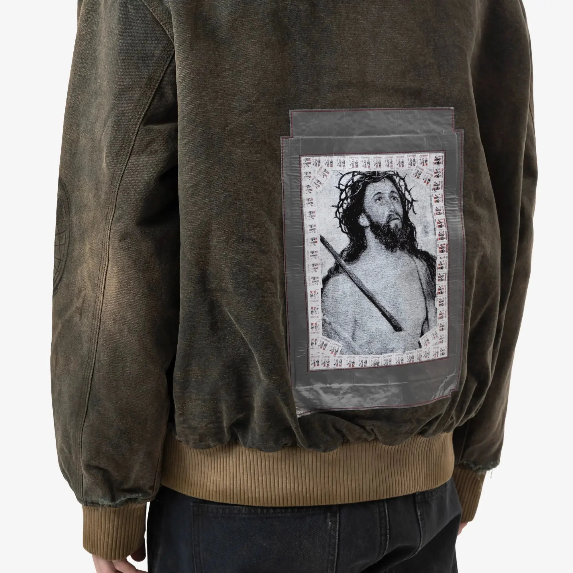 War Started Hooded Work Jacket - Image 6