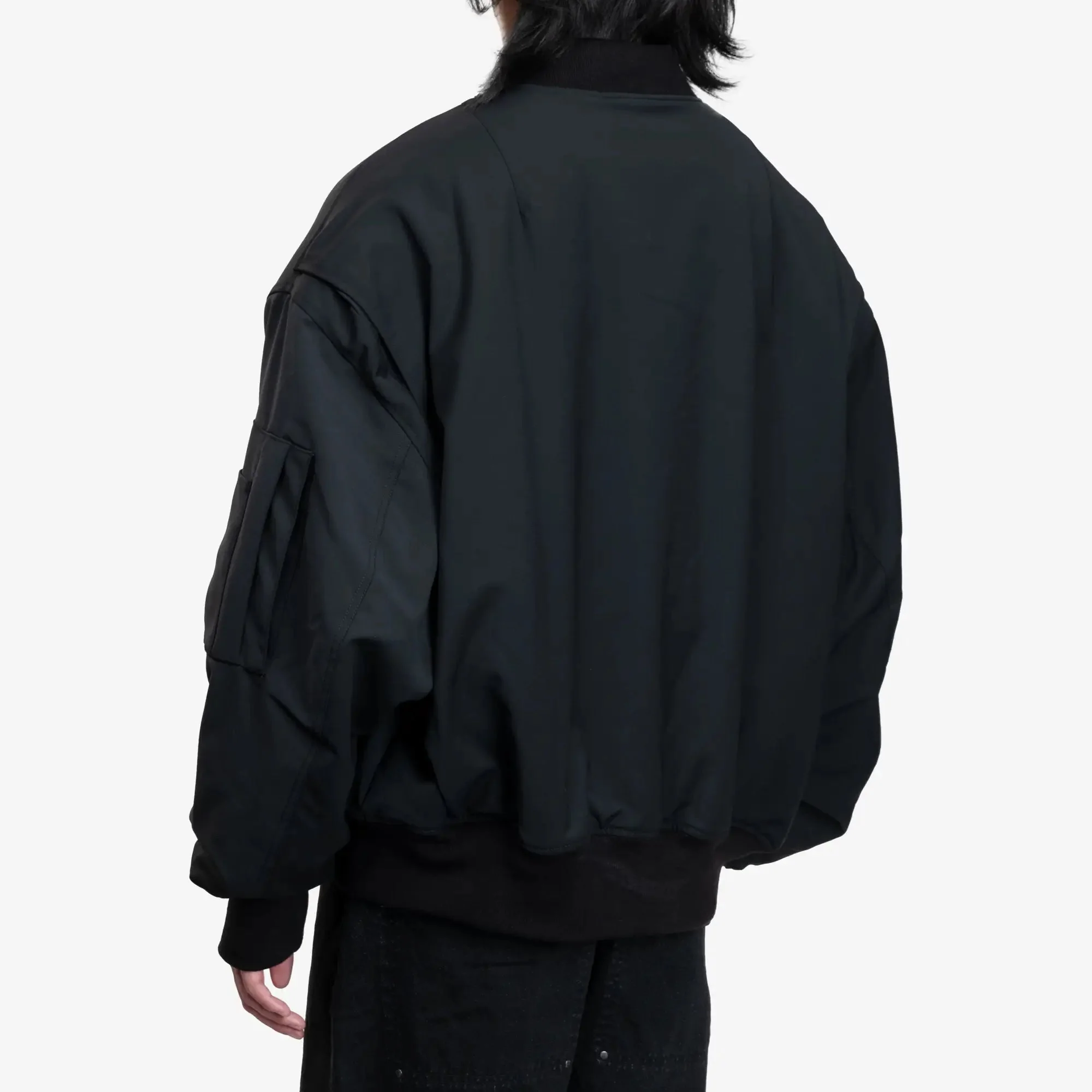 Broad Wool Bomber - Image 4