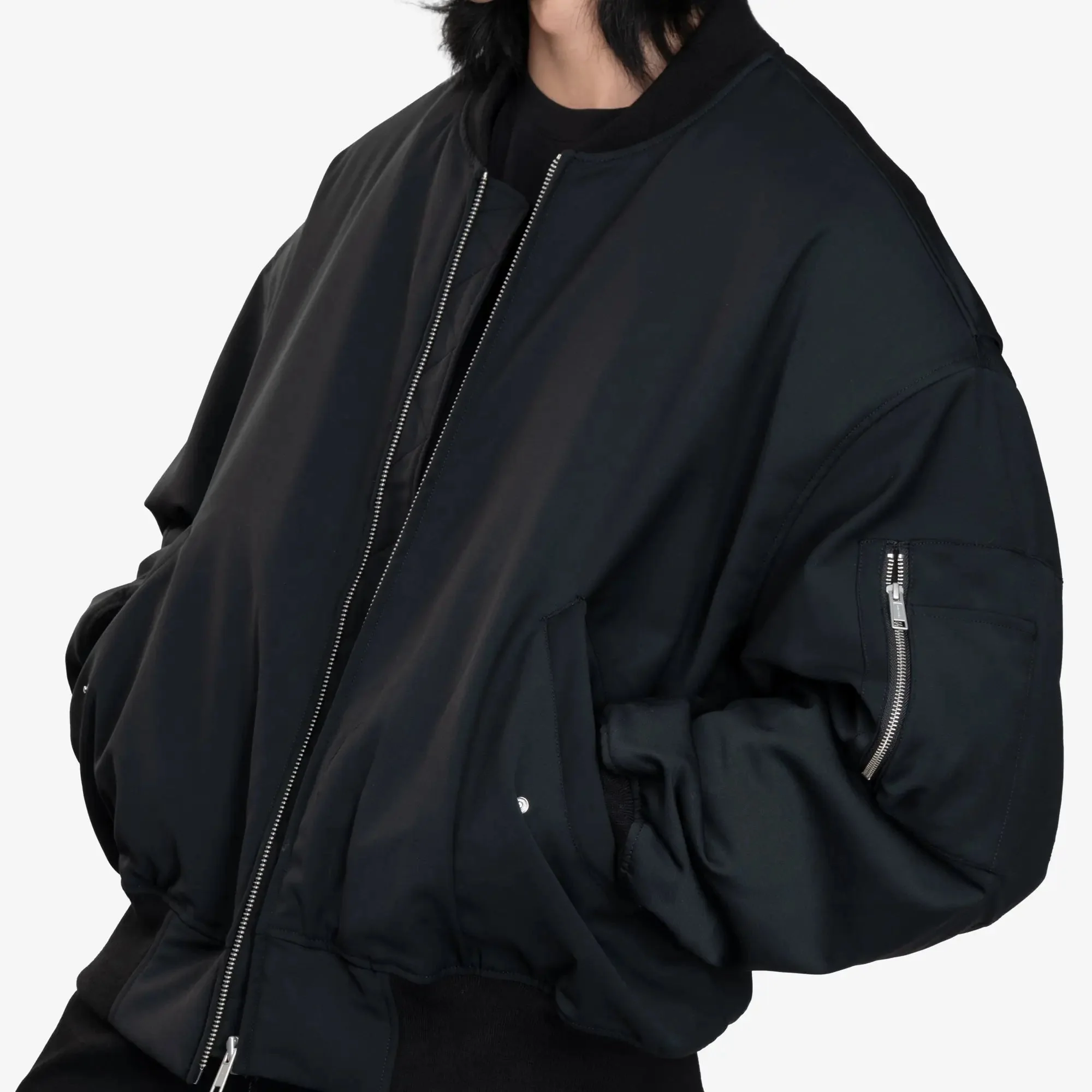 Broad Wool Bomber - Image 5