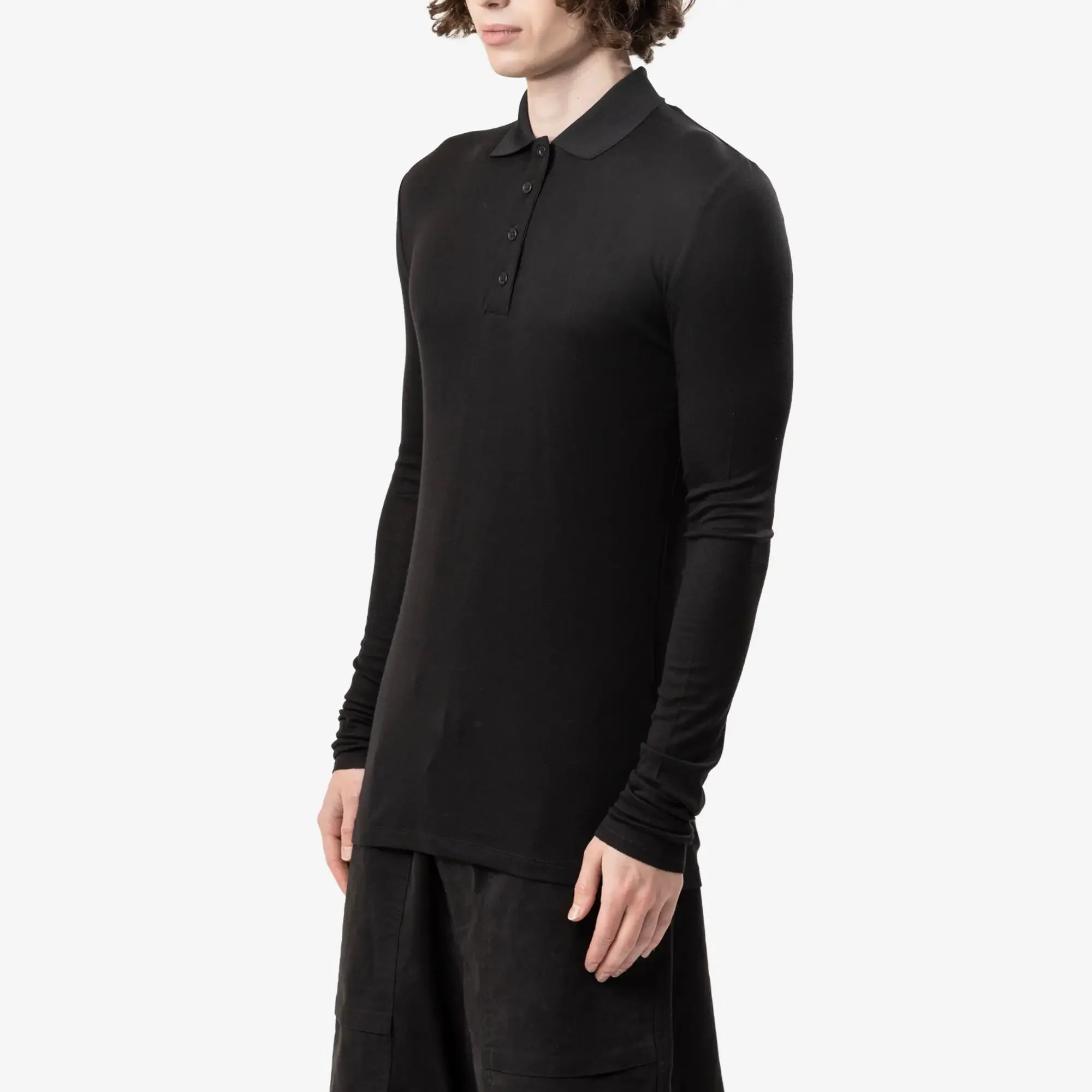 Long Sleeve Polo - Image 3
