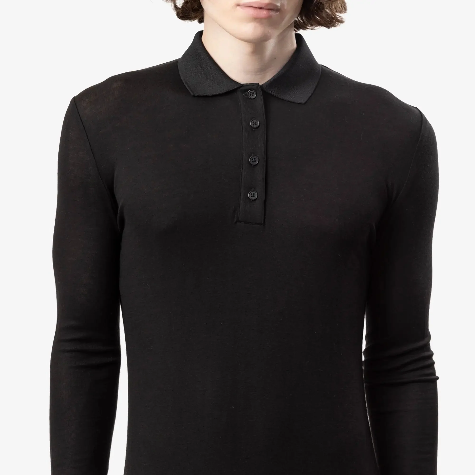Long Sleeve Polo - Image 5