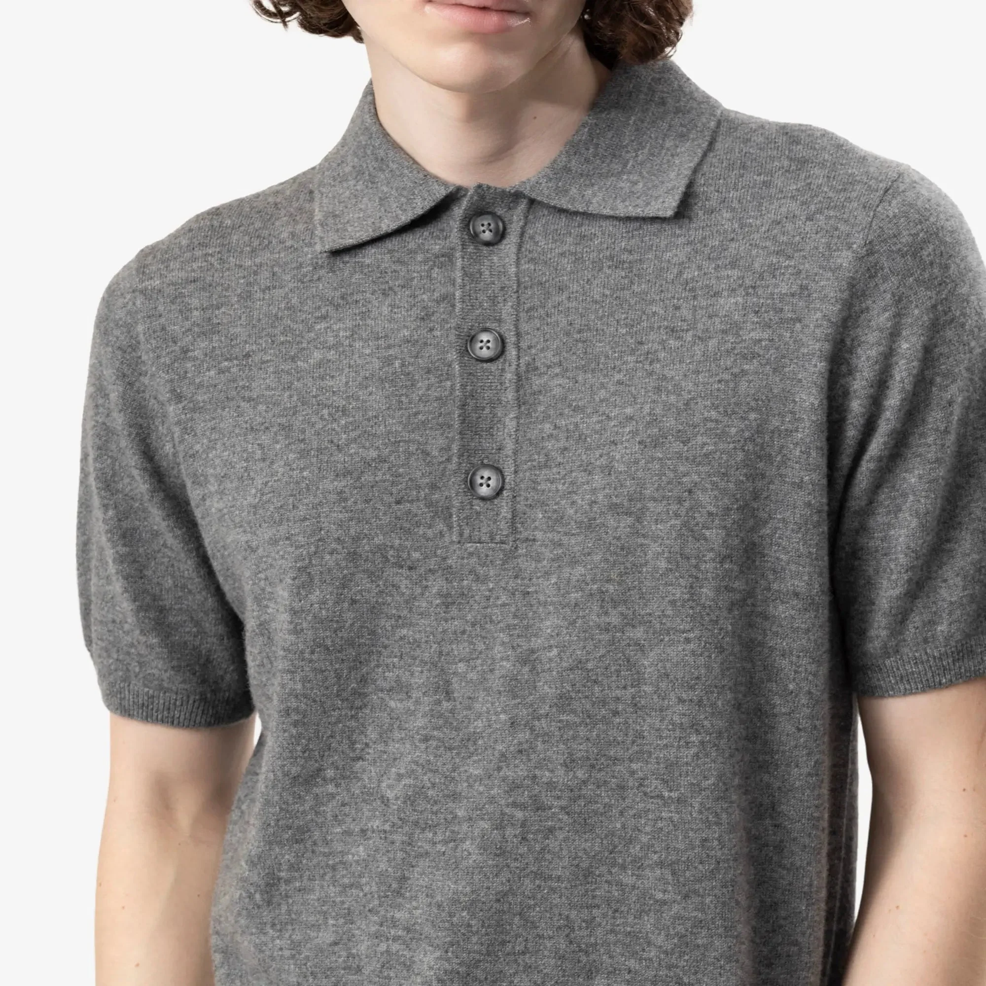 Short Sleeve Knit Polo - Image 5