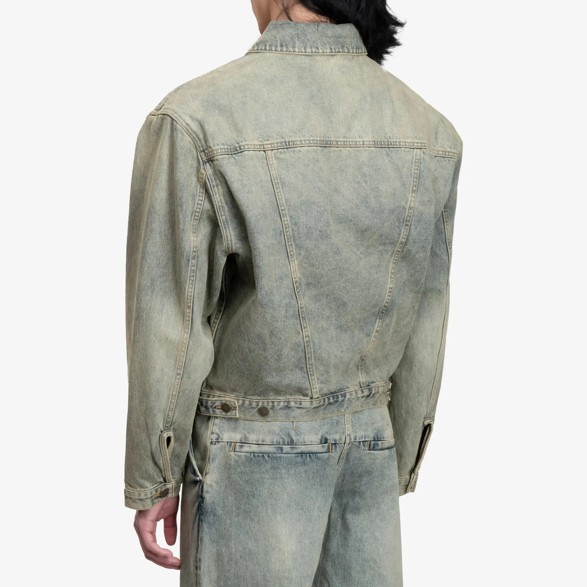 Shrunken Denim Jacket - Image 4