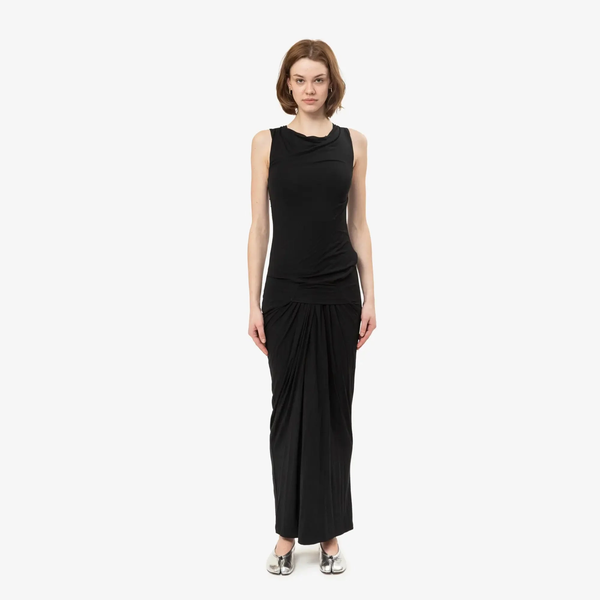 Womens Drape Dress
