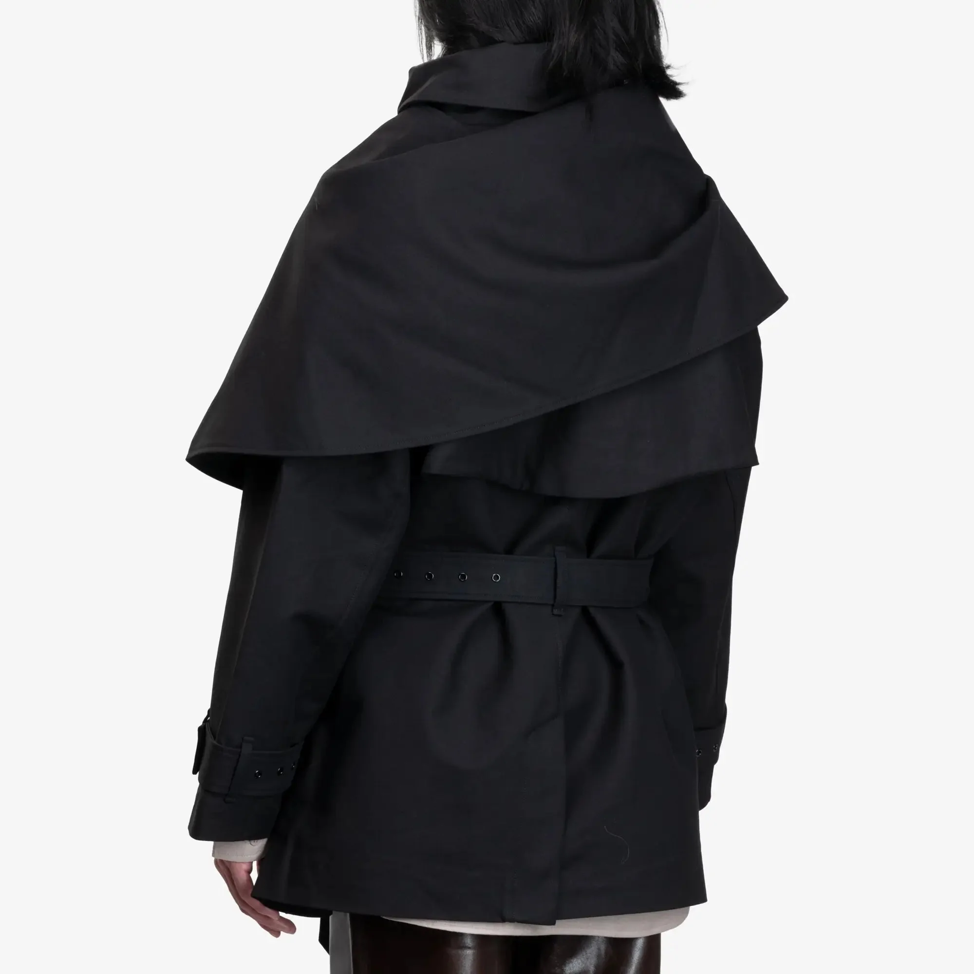 Unisex Mini Scarf Coat - Image 4