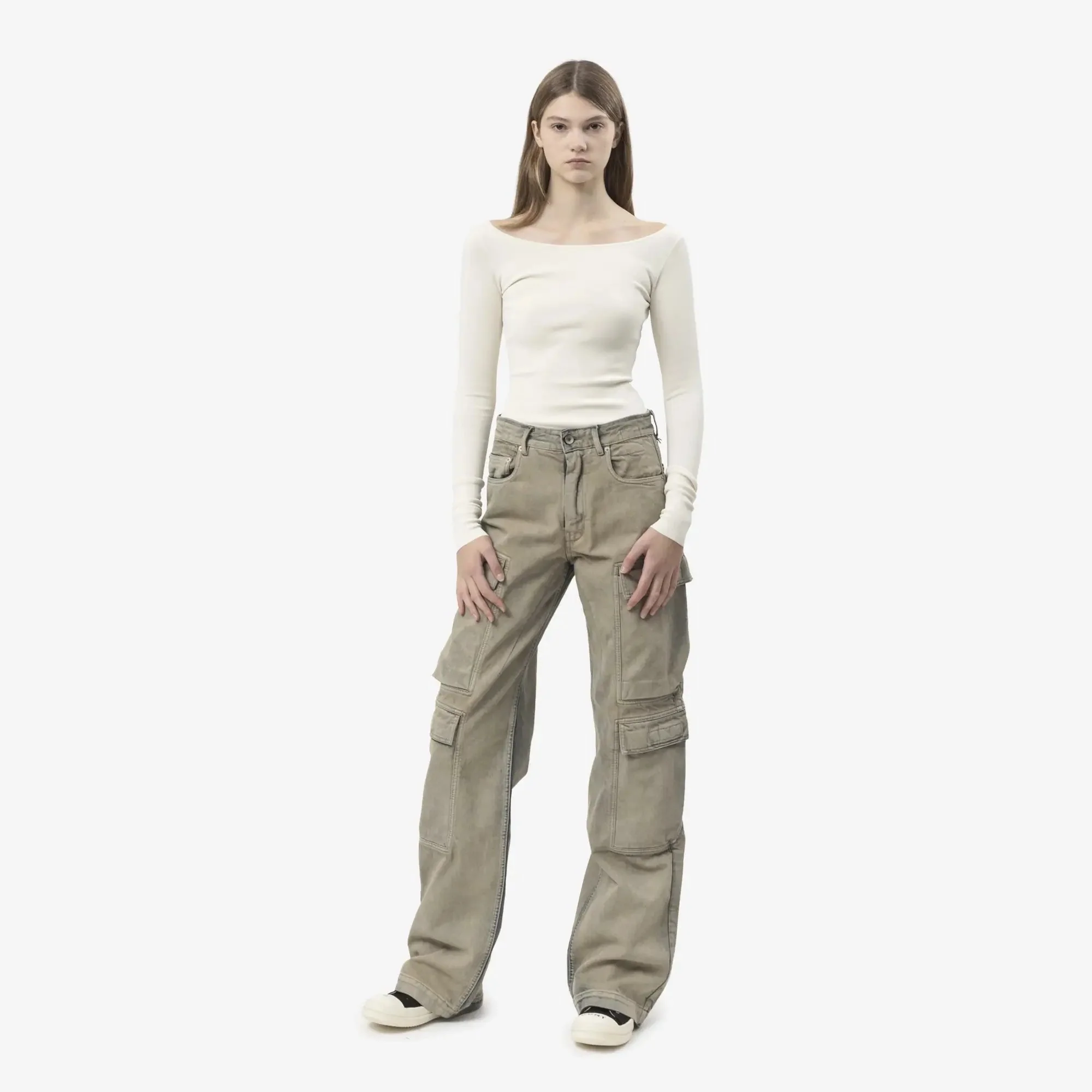 Womens Scoop Neck Bodysuit - Image 2