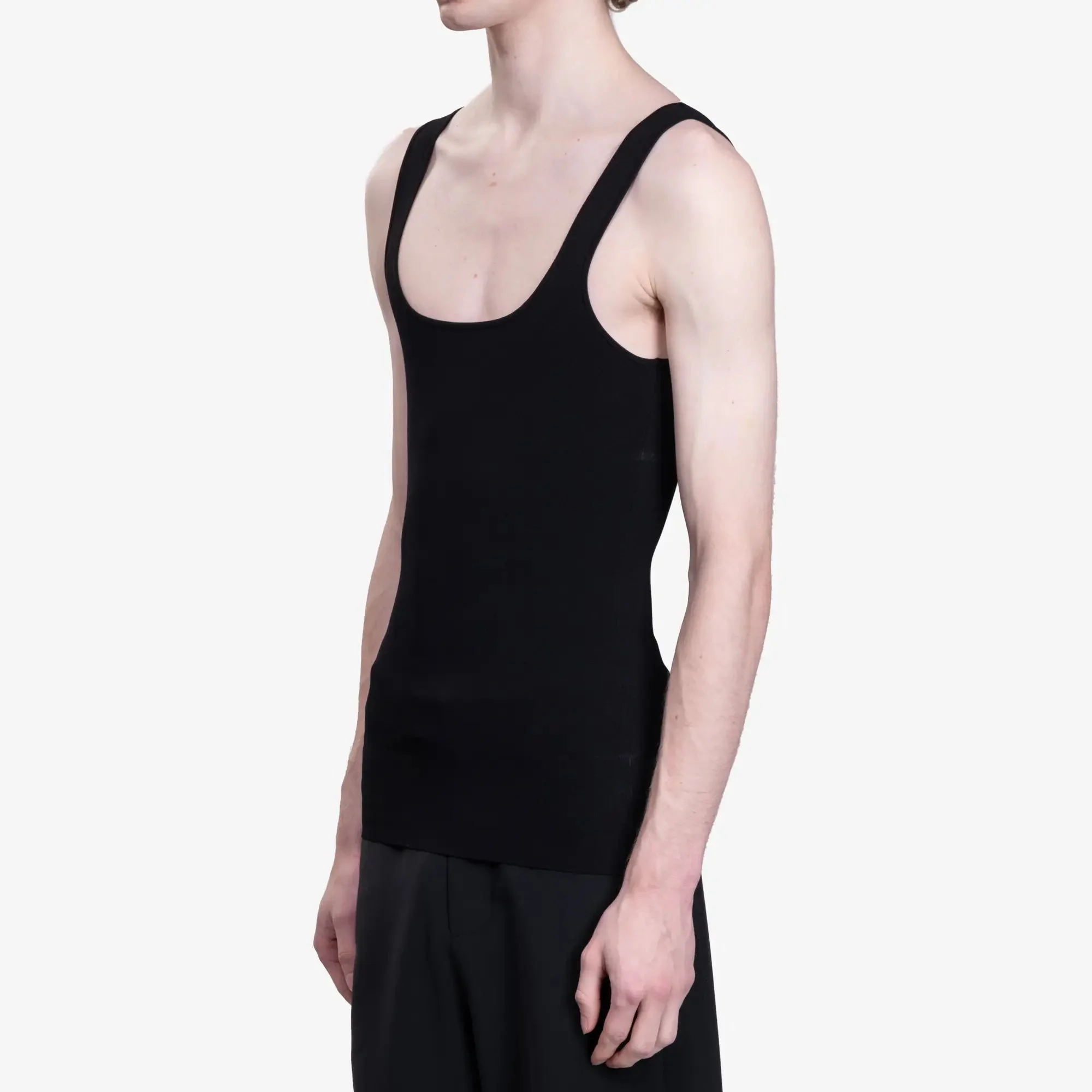 Womens Squared Neck Blouse - Image 3