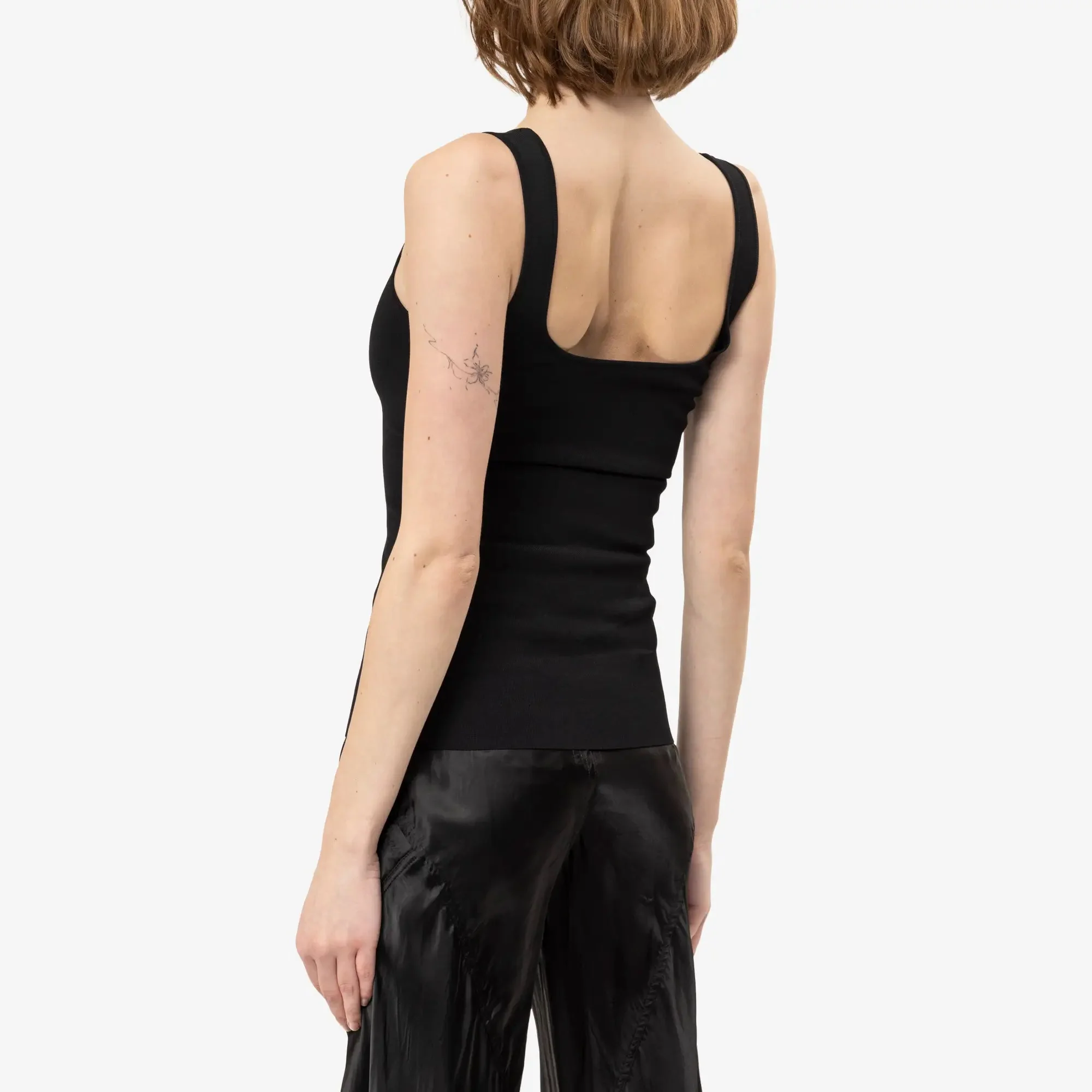 Womens Squared Neck Blouse - Image 8