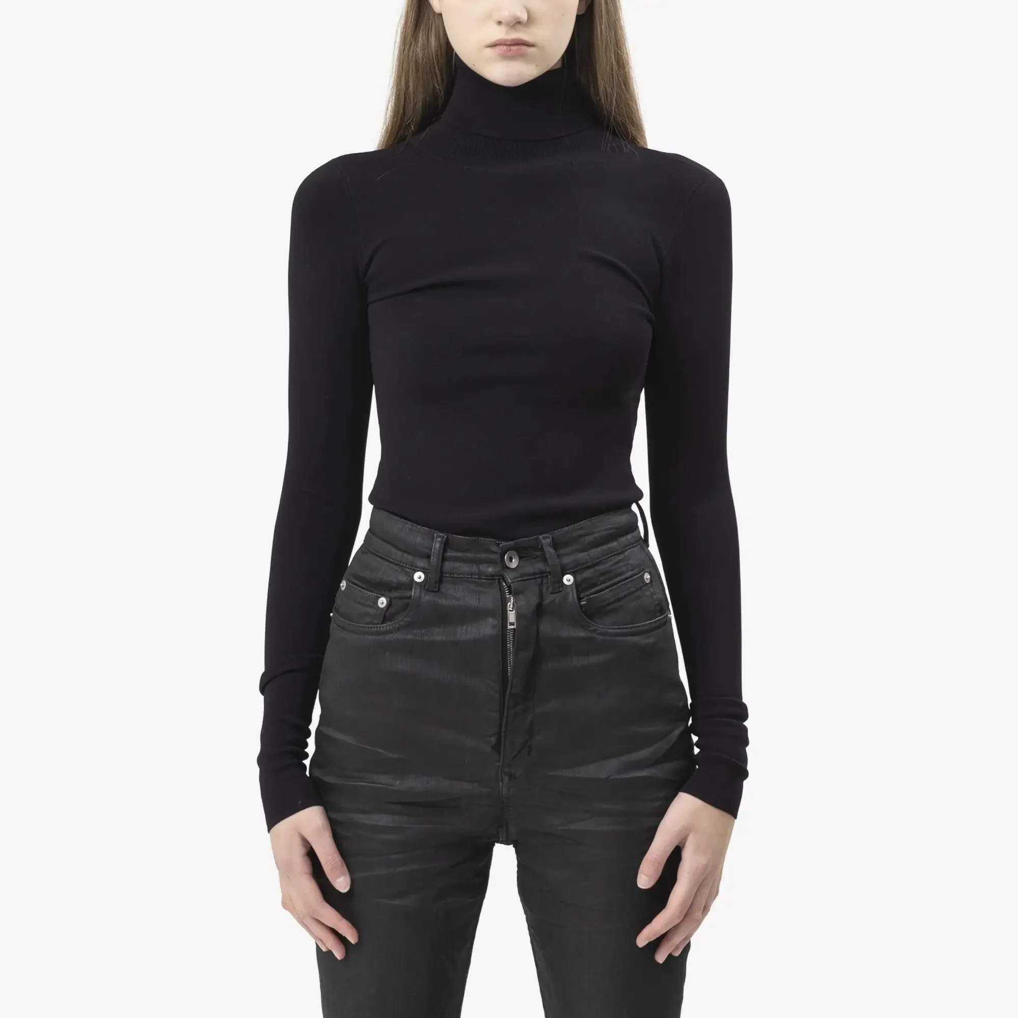 Womens Turtle Neck Bodysuit - Image 3