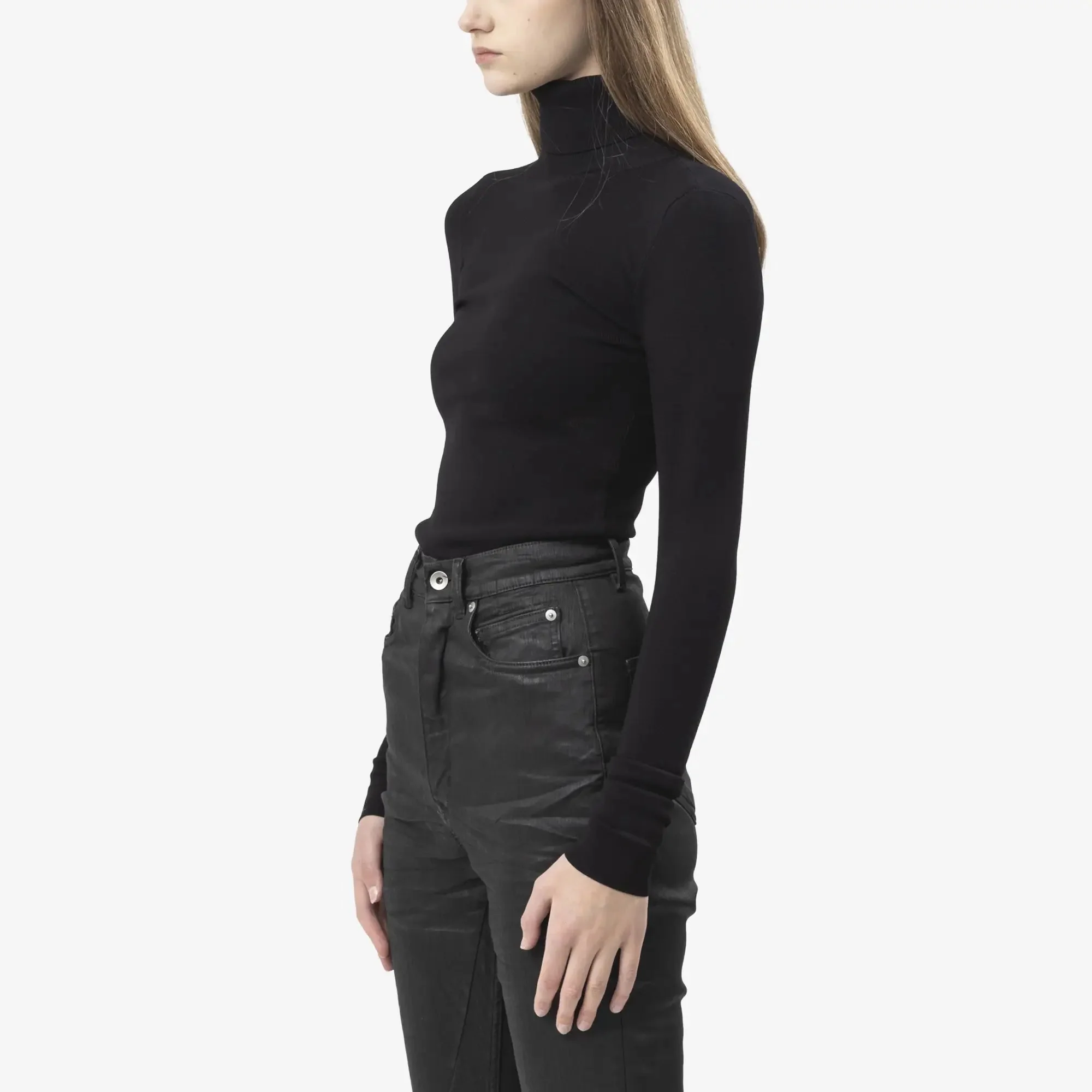 Womens Turtle Neck Bodysuit - Image 4