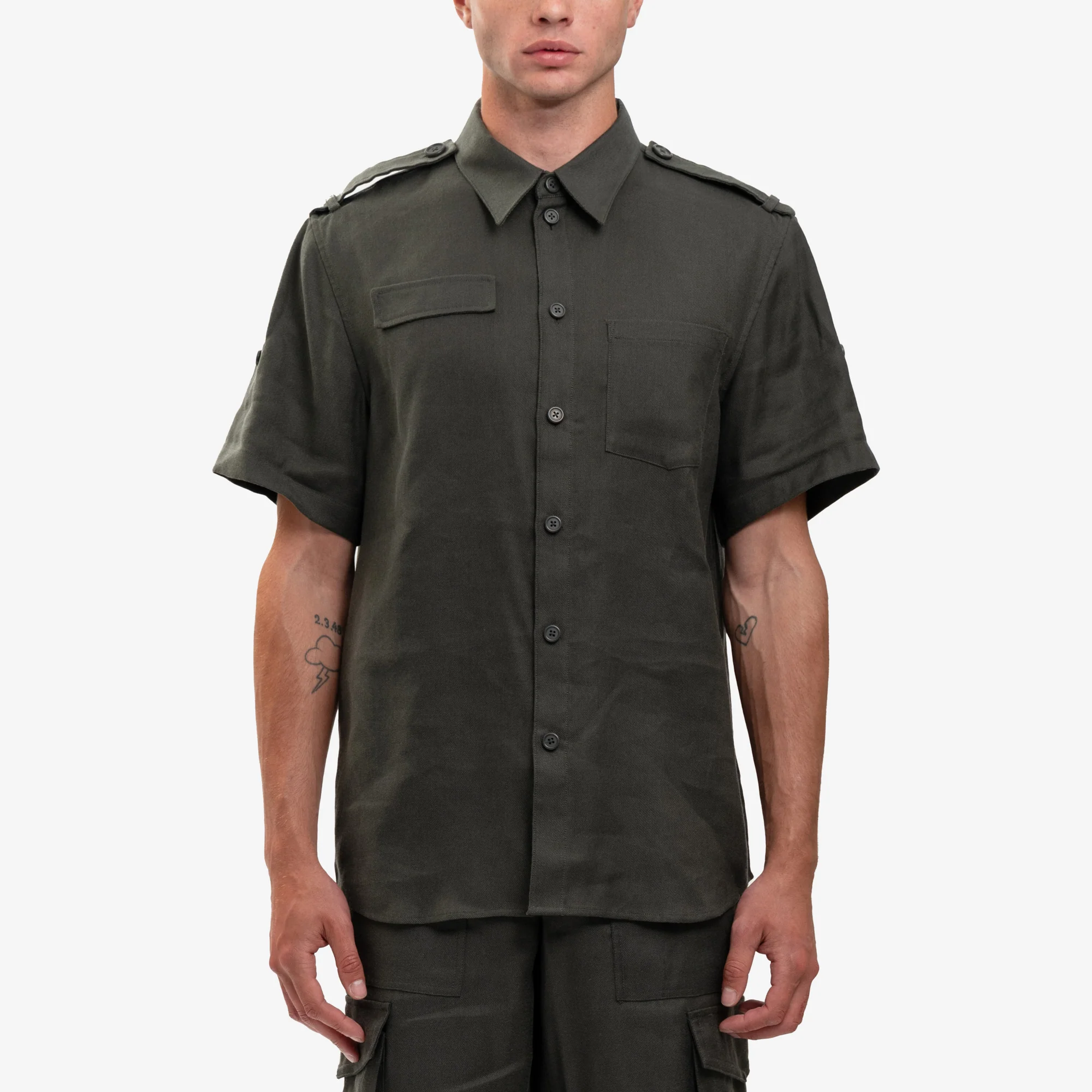 Epaulette SS Shirt
