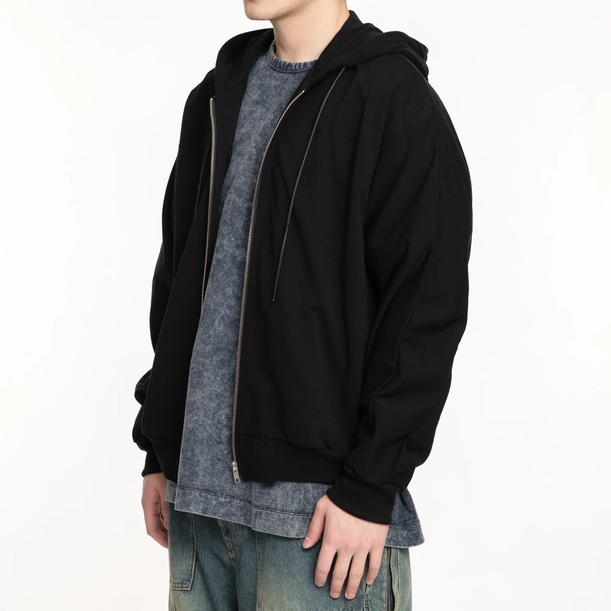 Essential Zip Hoody - Image 3