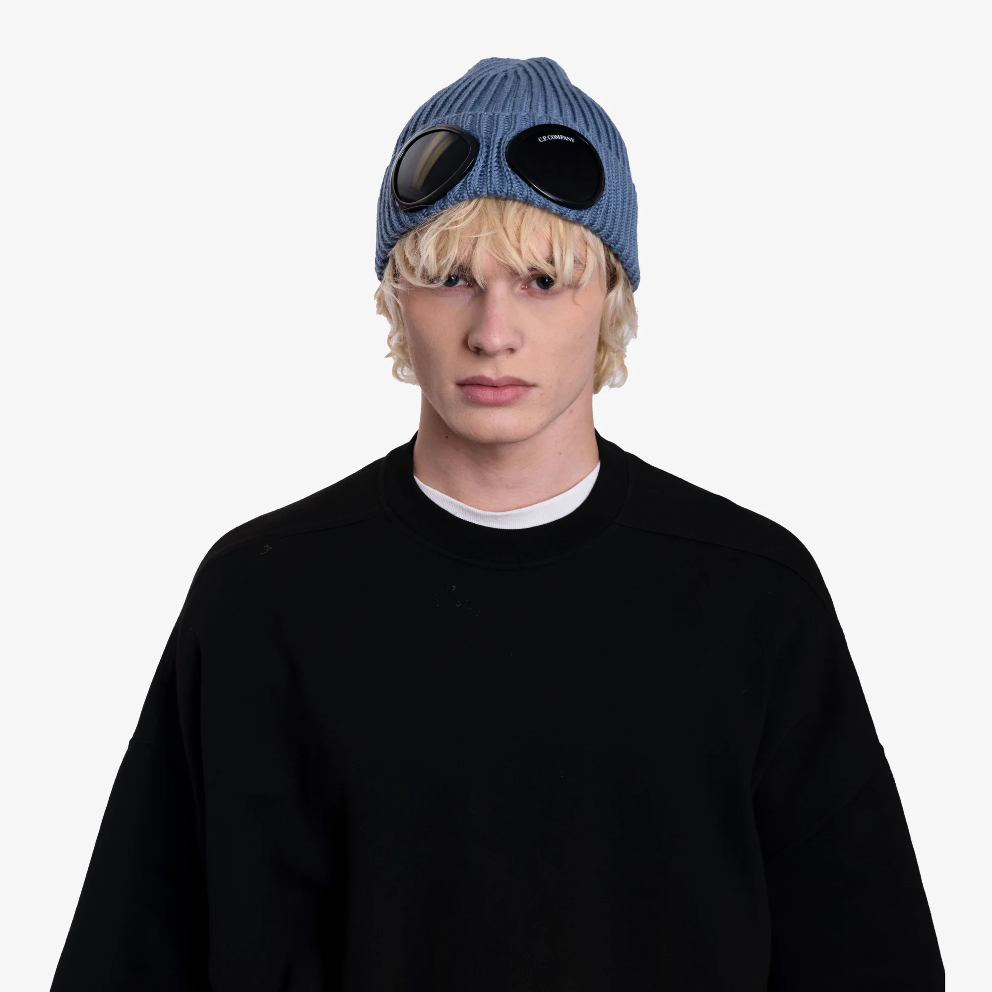 Extra Fine Wool Goggle Beanie - Image 2