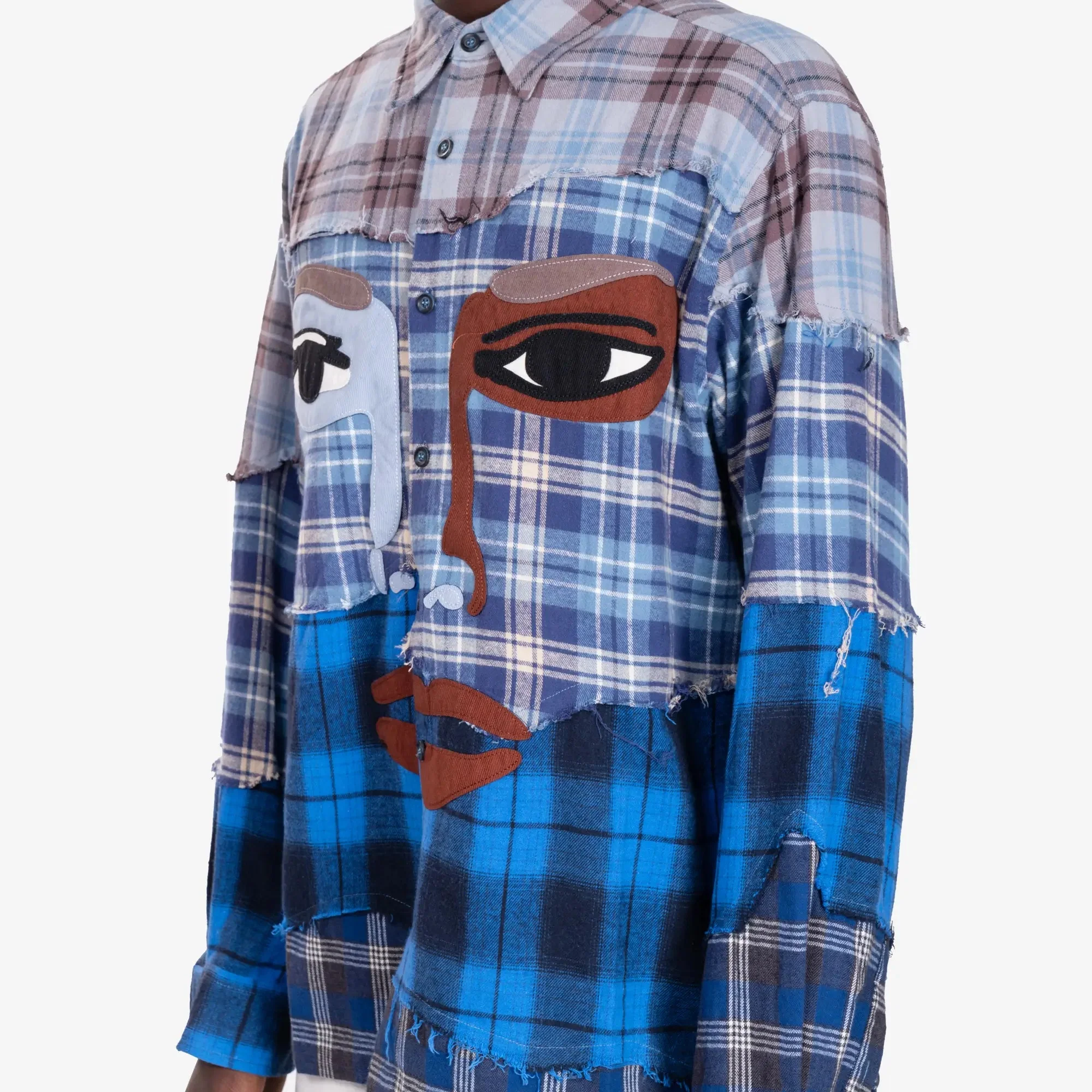Face Patchworked Flannel - Image 5