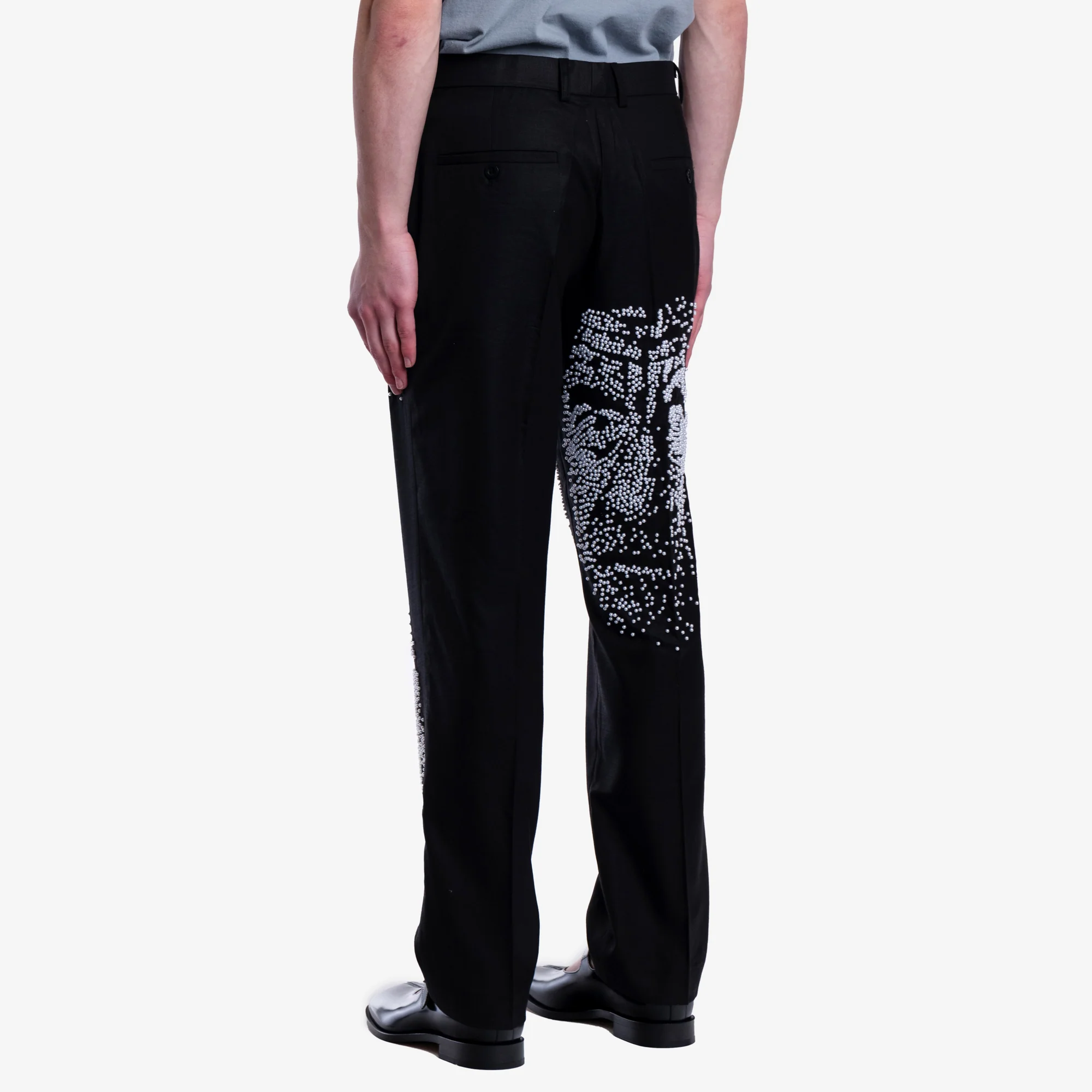 Faces Beaded Suit Pants - Image 4