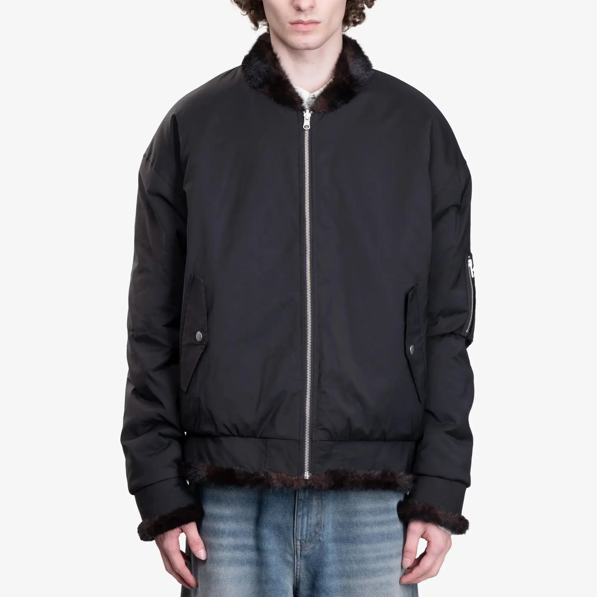 Faux Fur Reversible Jacket - Image 2