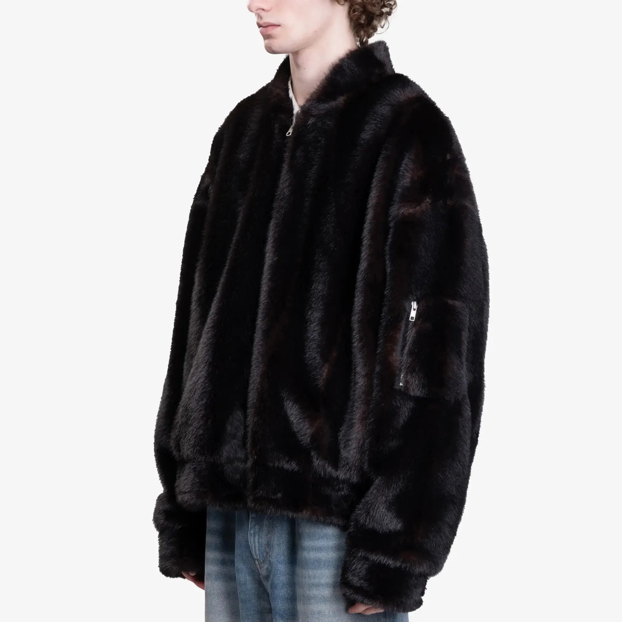 Faux Fur Reversible Jacket - Image 3