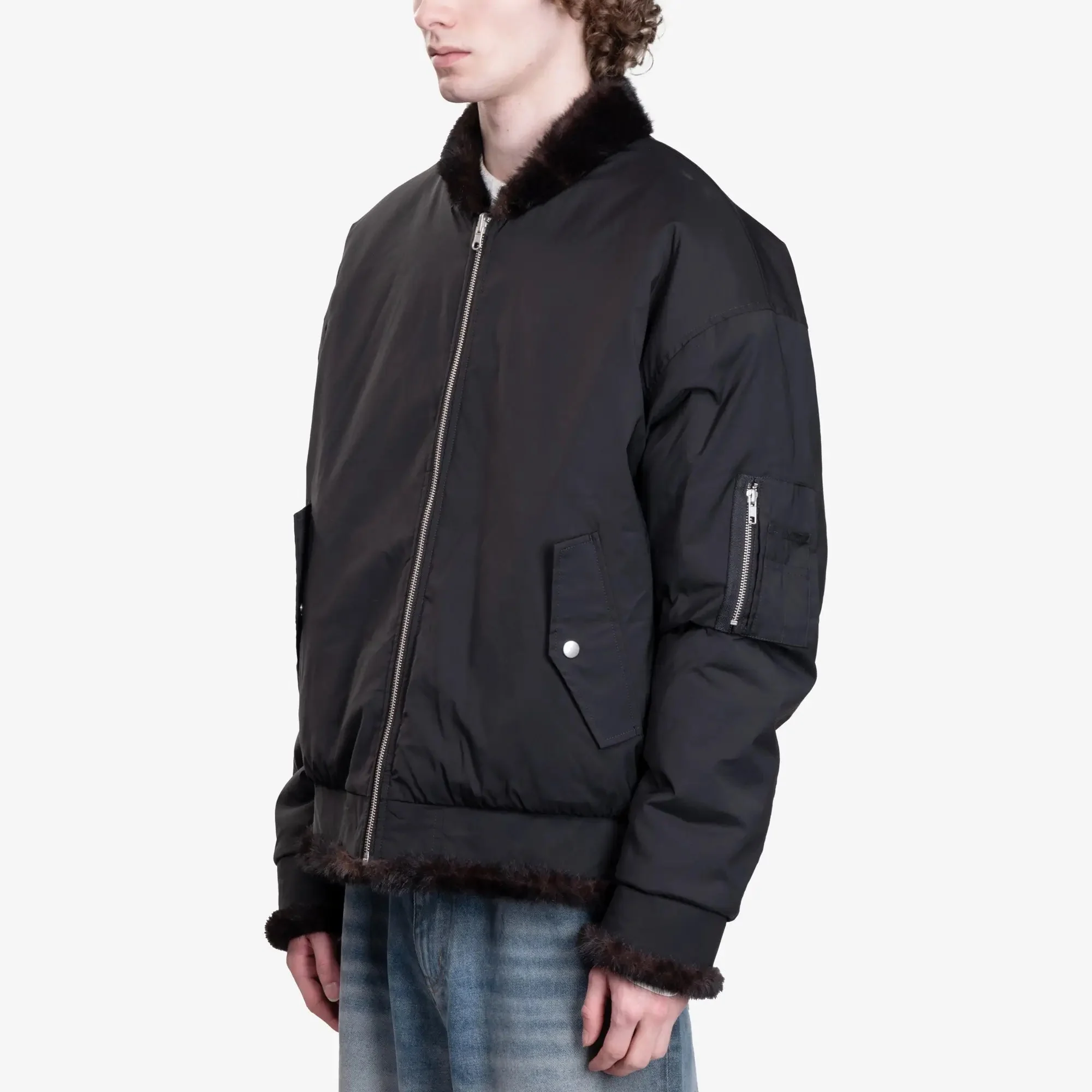 Faux Fur Reversible Jacket - Image 6
