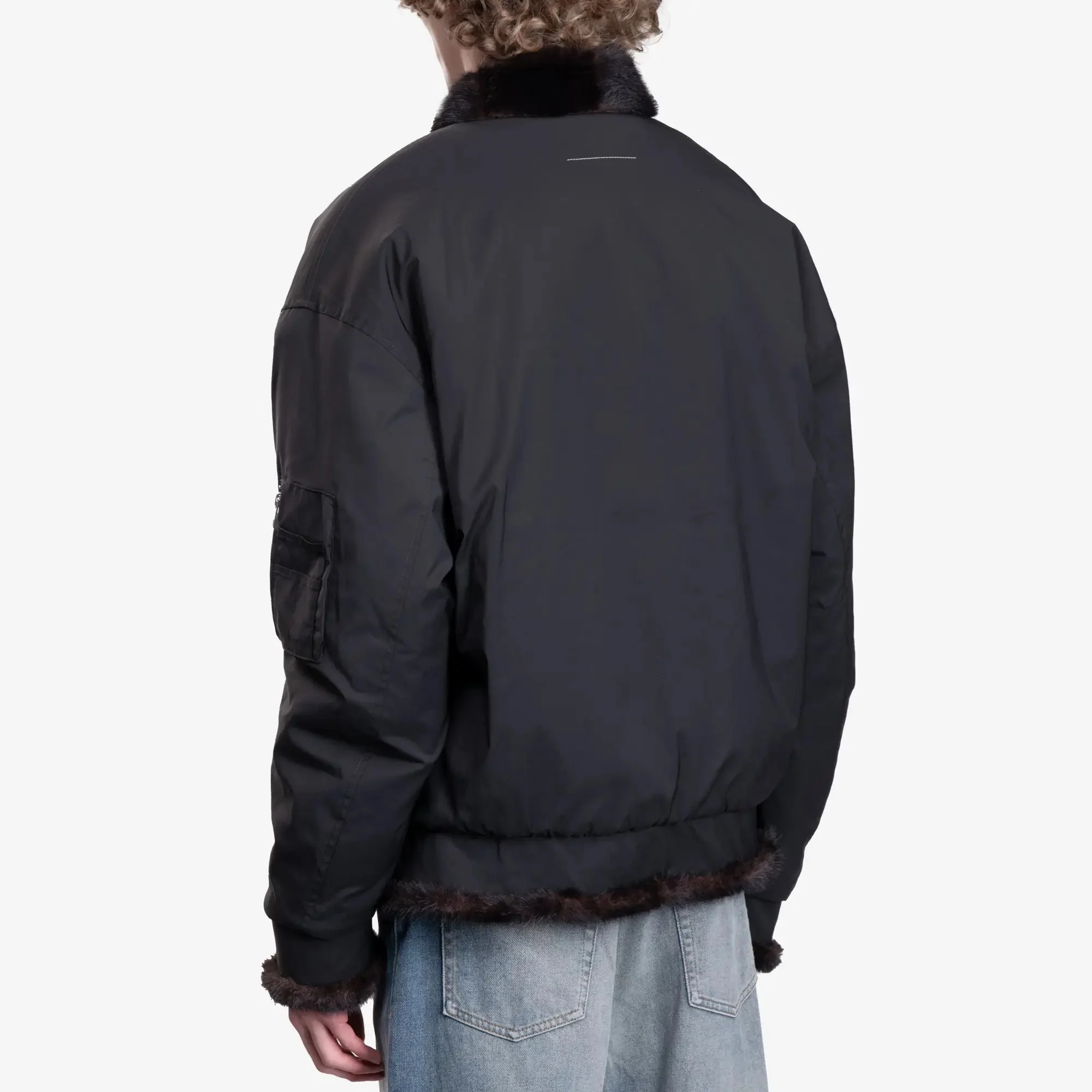 Faux Fur Reversible Jacket - Image 7