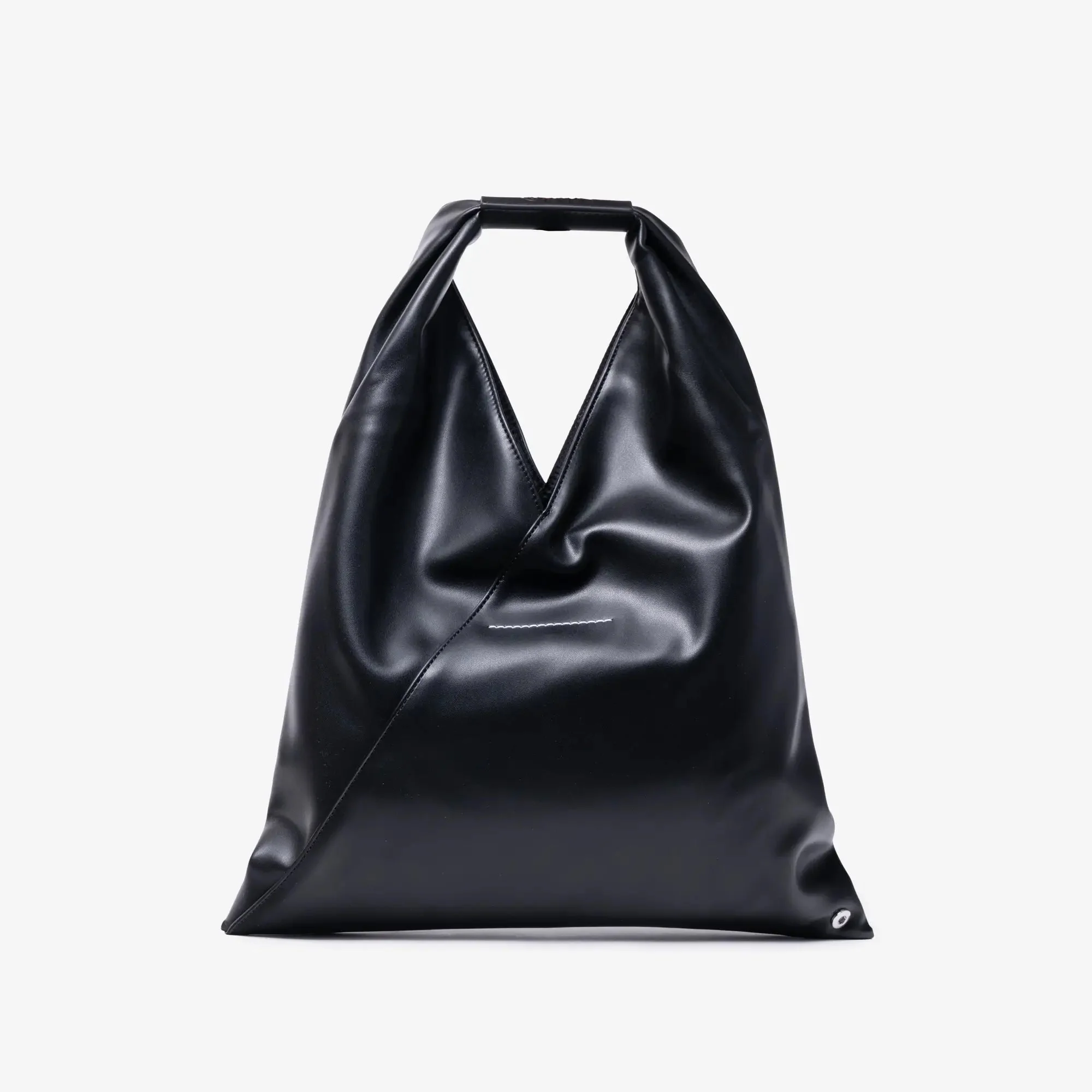 Faux Leather Small Japanese Bag - Image 5