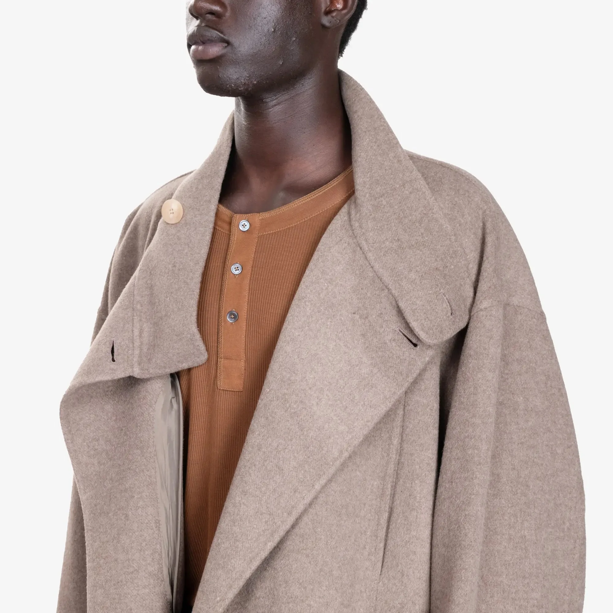 High Neck Coat - Image 5