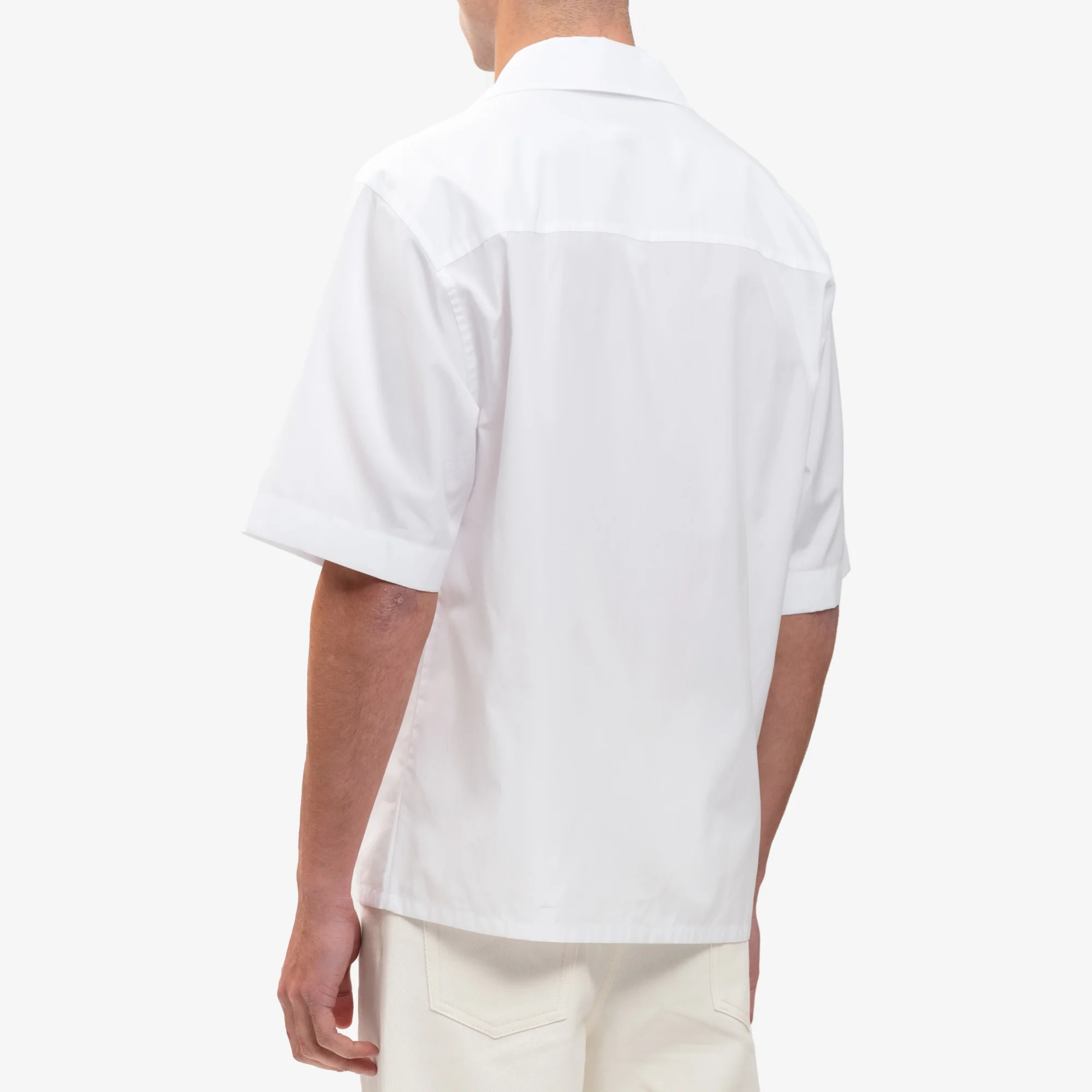 Flower Pocket Bowling Shirt - Image 4