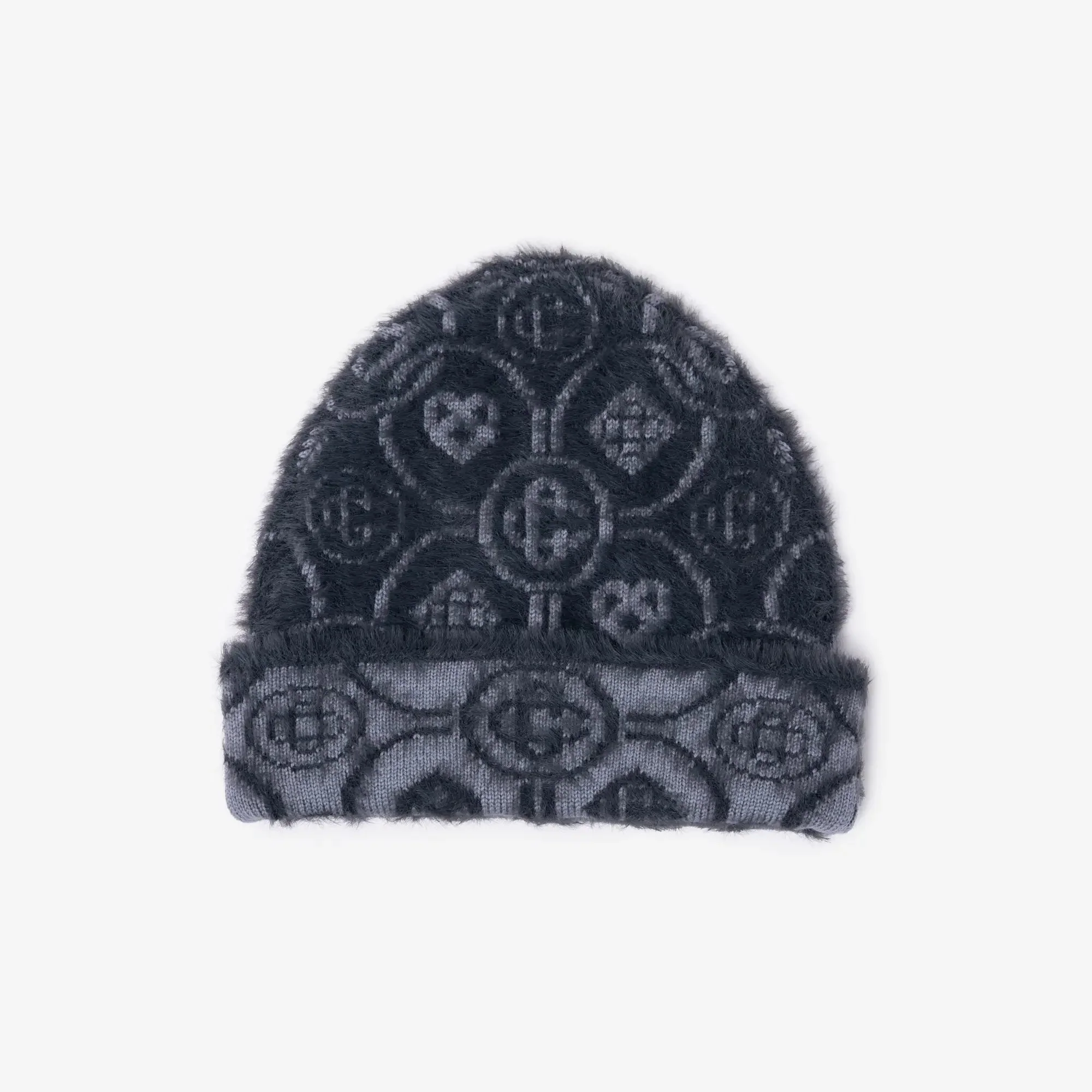 Fluffy Monogram Beanie - Image 3