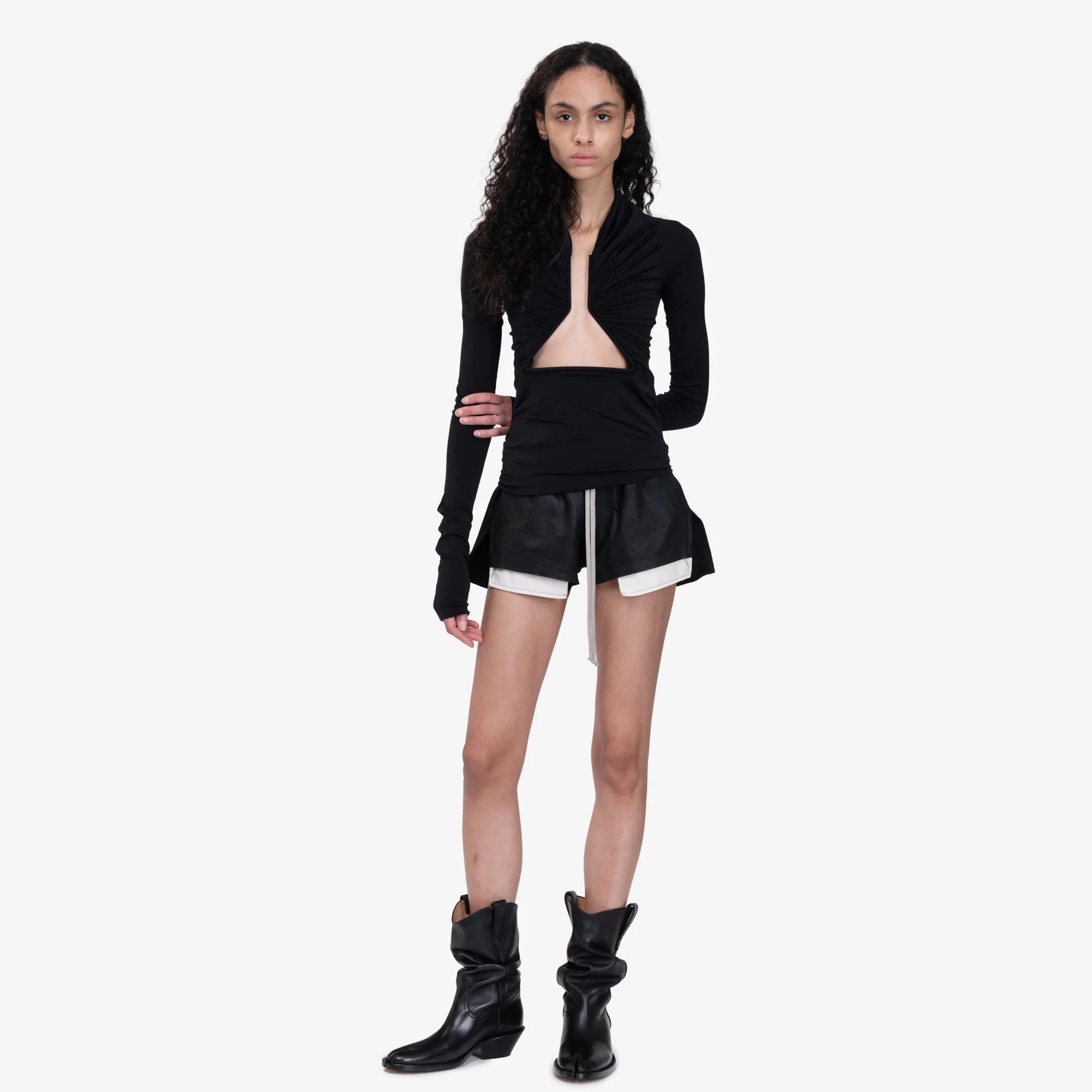 Womens Fog Boxer Shorts - Image 2