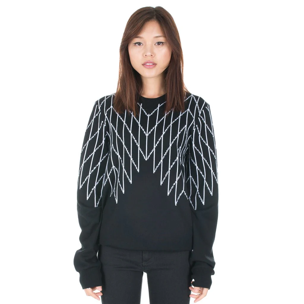 Football Net Knit Sweater - Image 2