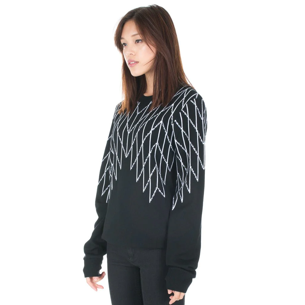 Football Net Knit Sweater - Image 4