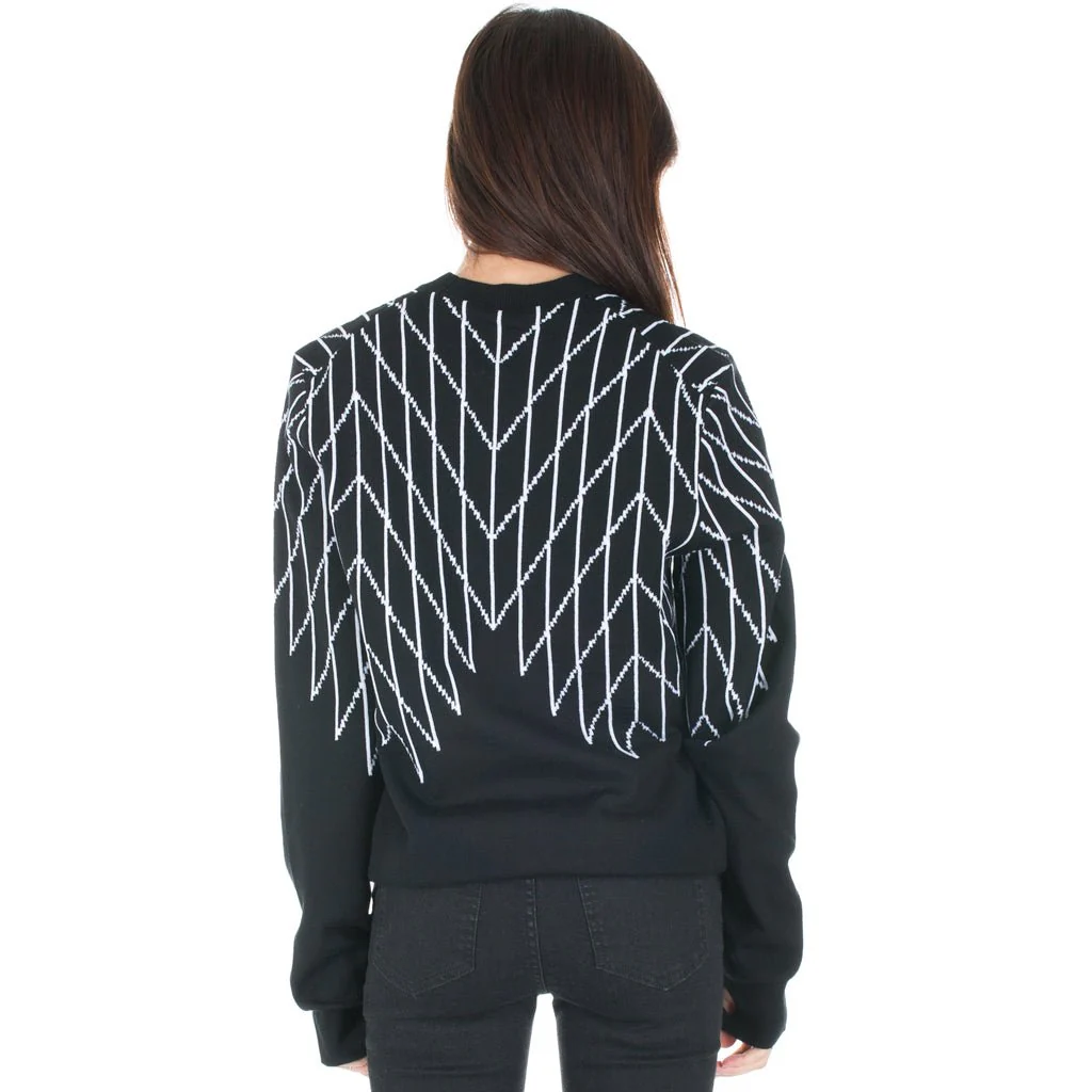 Football Net Knit Sweater - Image 6