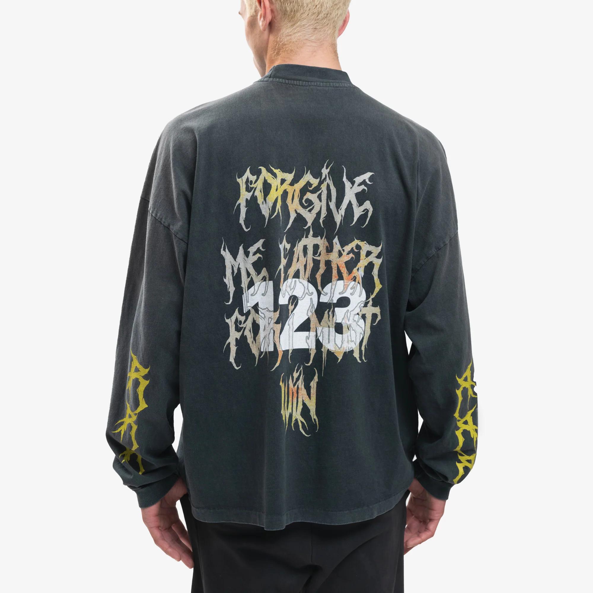 Forgive Me LS Vintage T-Shirt - Image 4