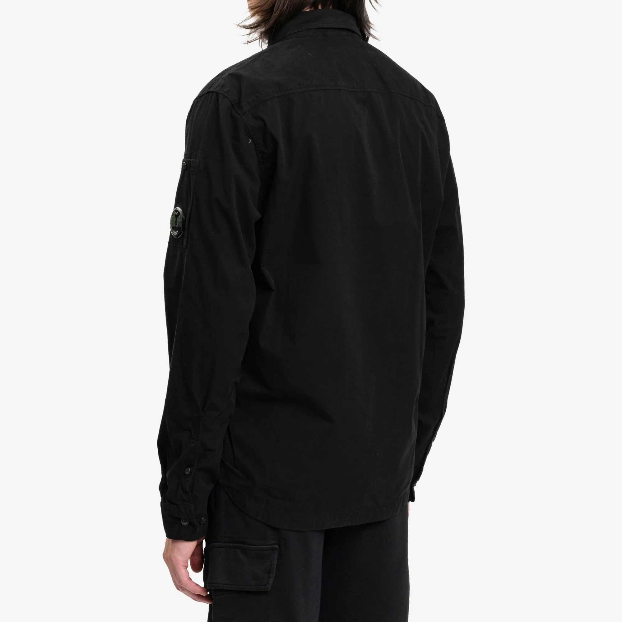 Gabardine LS Zip Shirt - Image 4