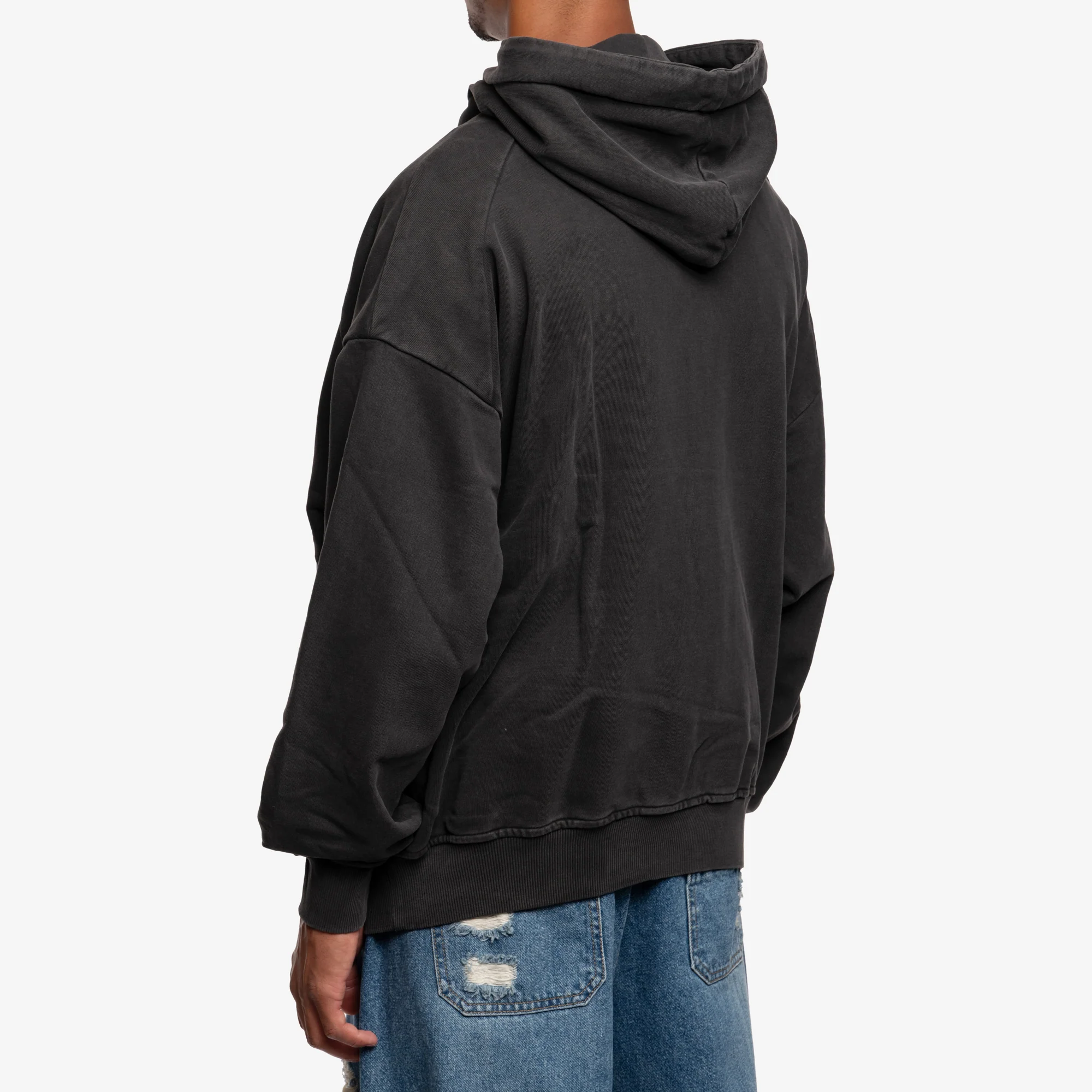 Garment Dyed Zip Up Hoody - Image 4