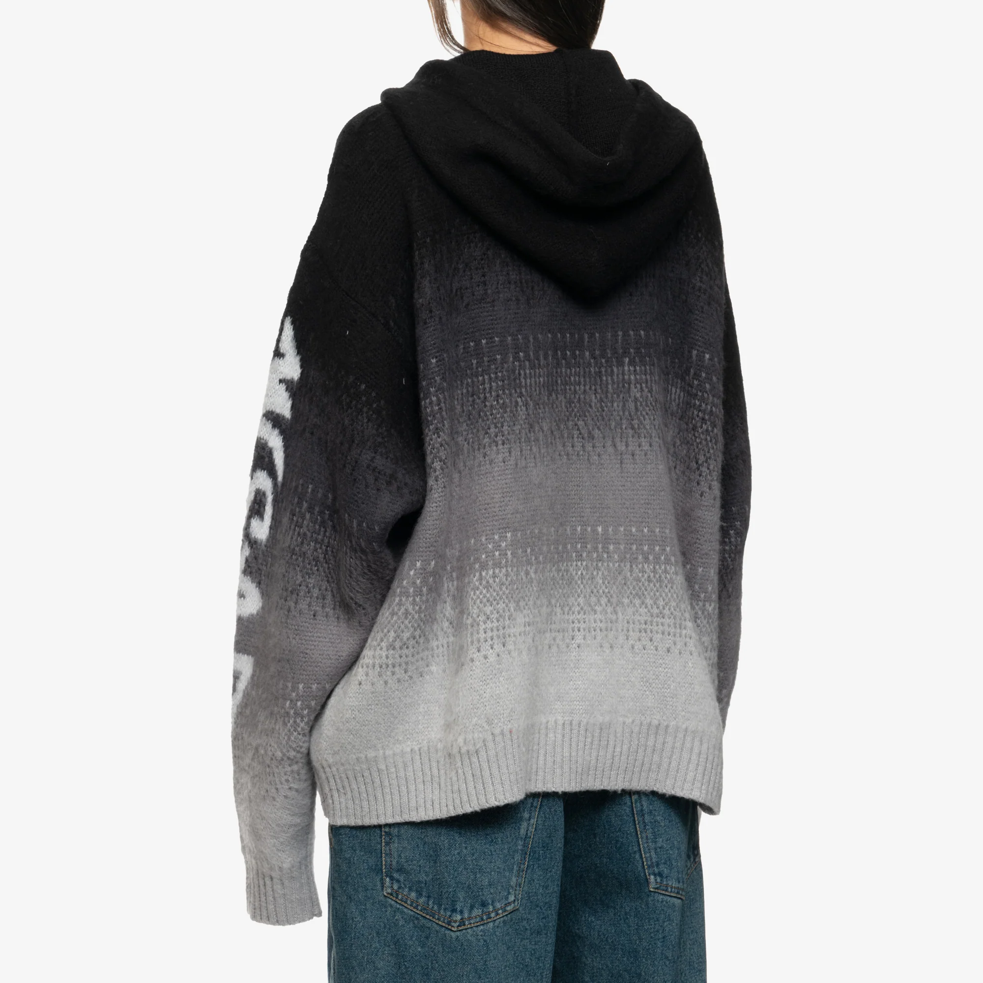 Brushed Degrade Zip Up Hoody - Image 7
