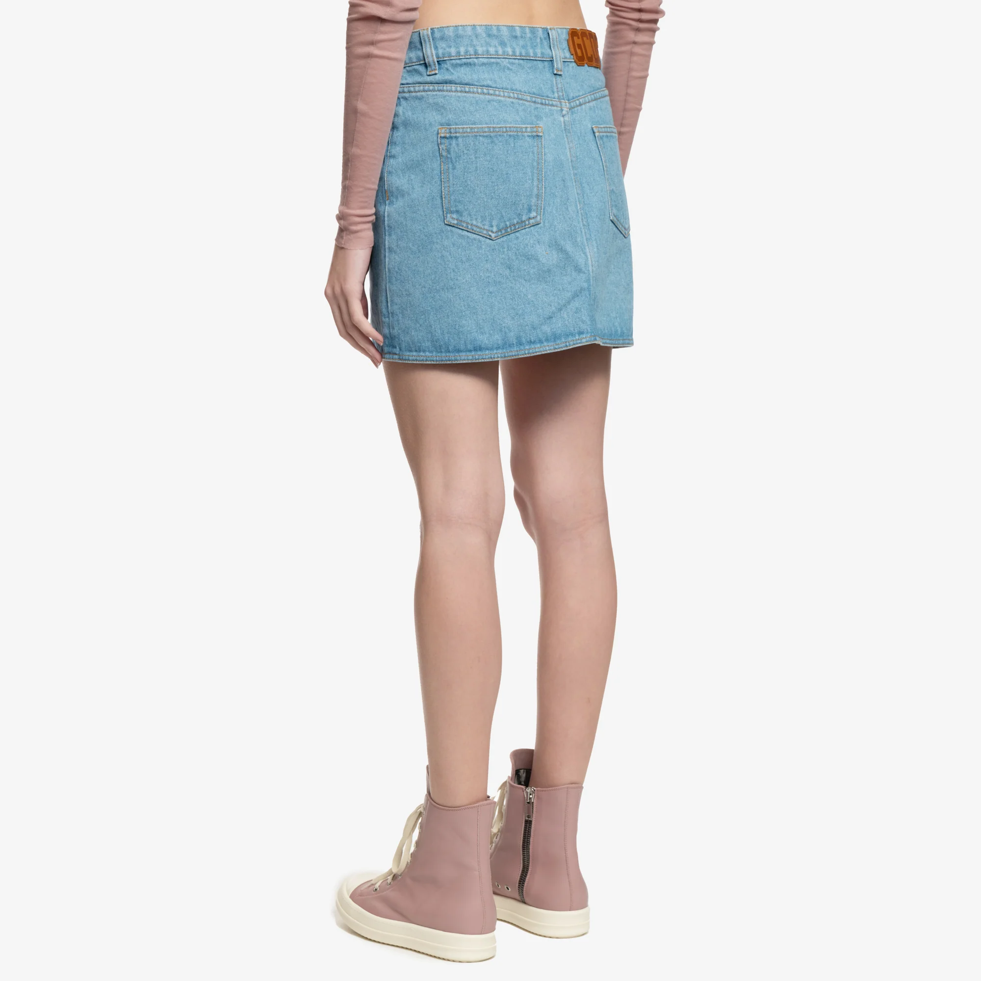 Womens Comma Denim Skirt - Image 4