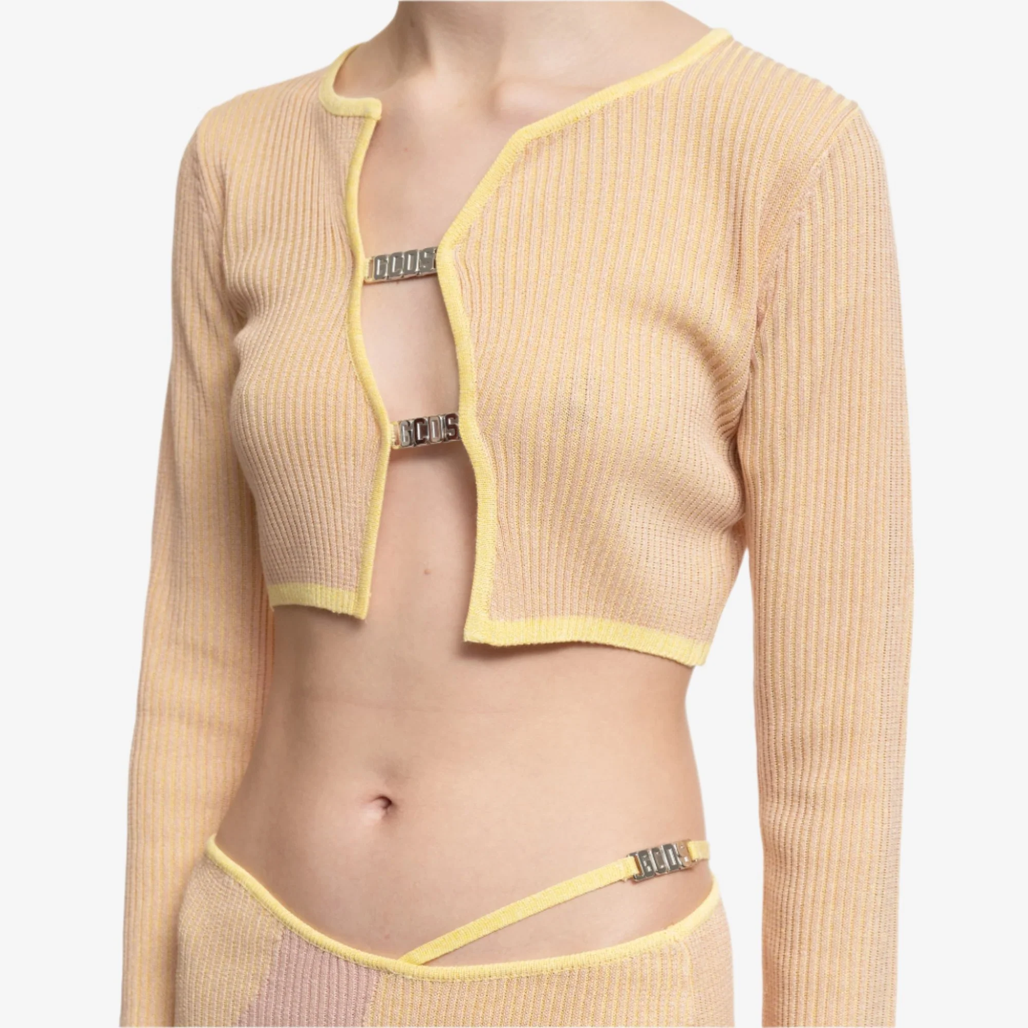 Womens Comma Knit Mini Cardigan - Image 5