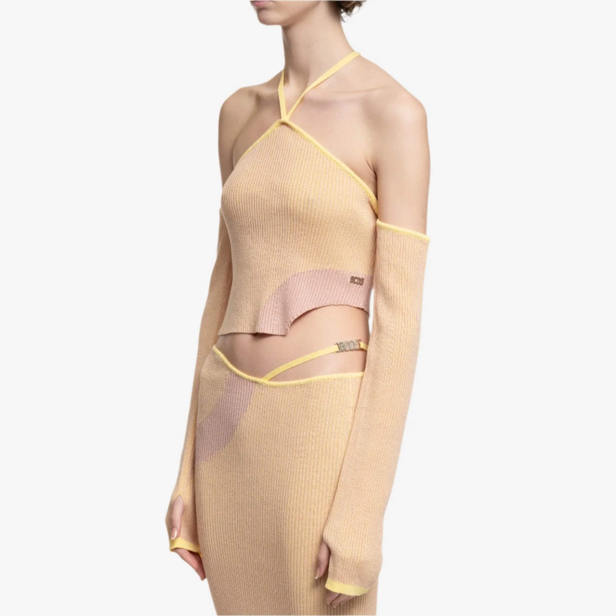 Womens Comma Knit LS Top - Image 3