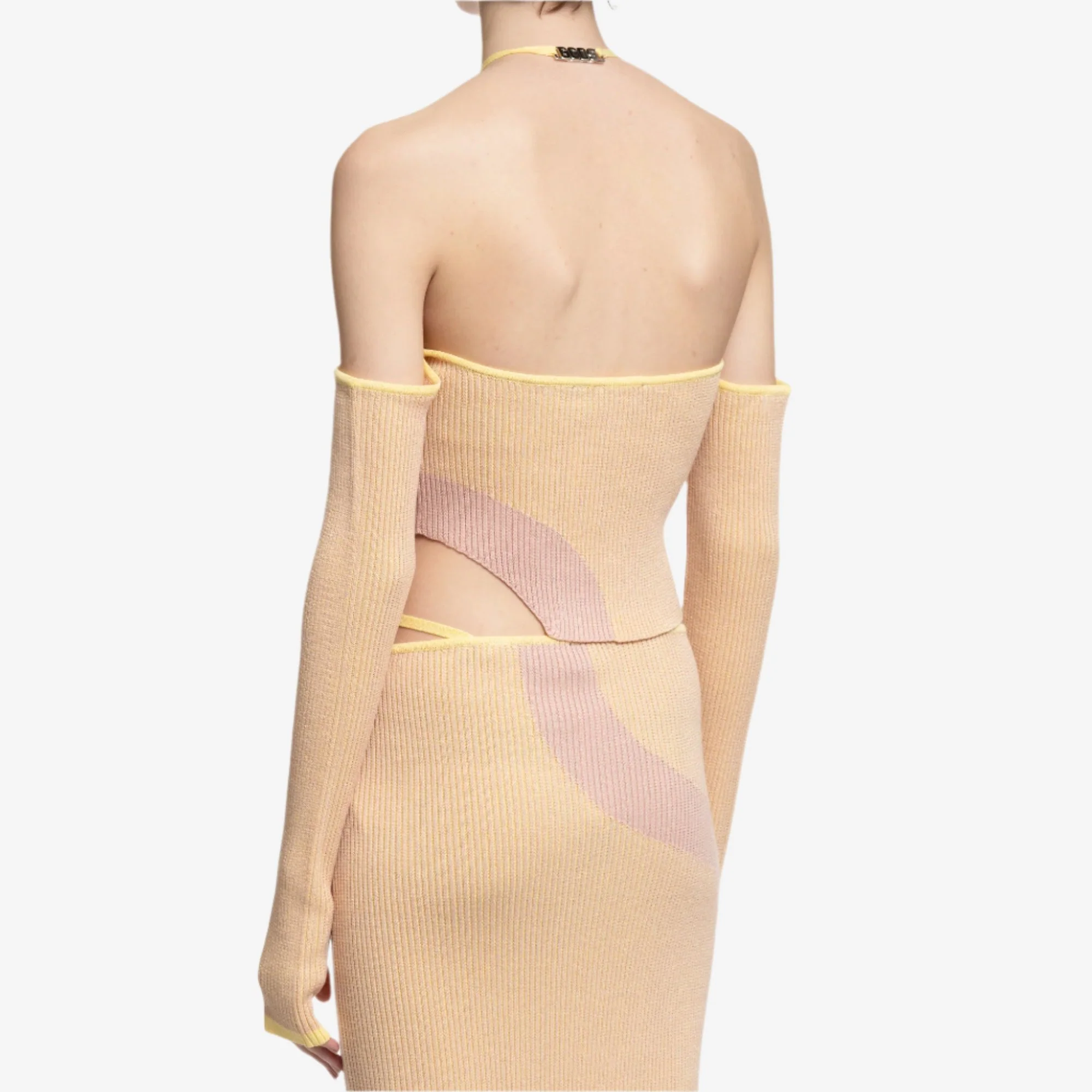 Womens Comma Knit LS Top - Image 4