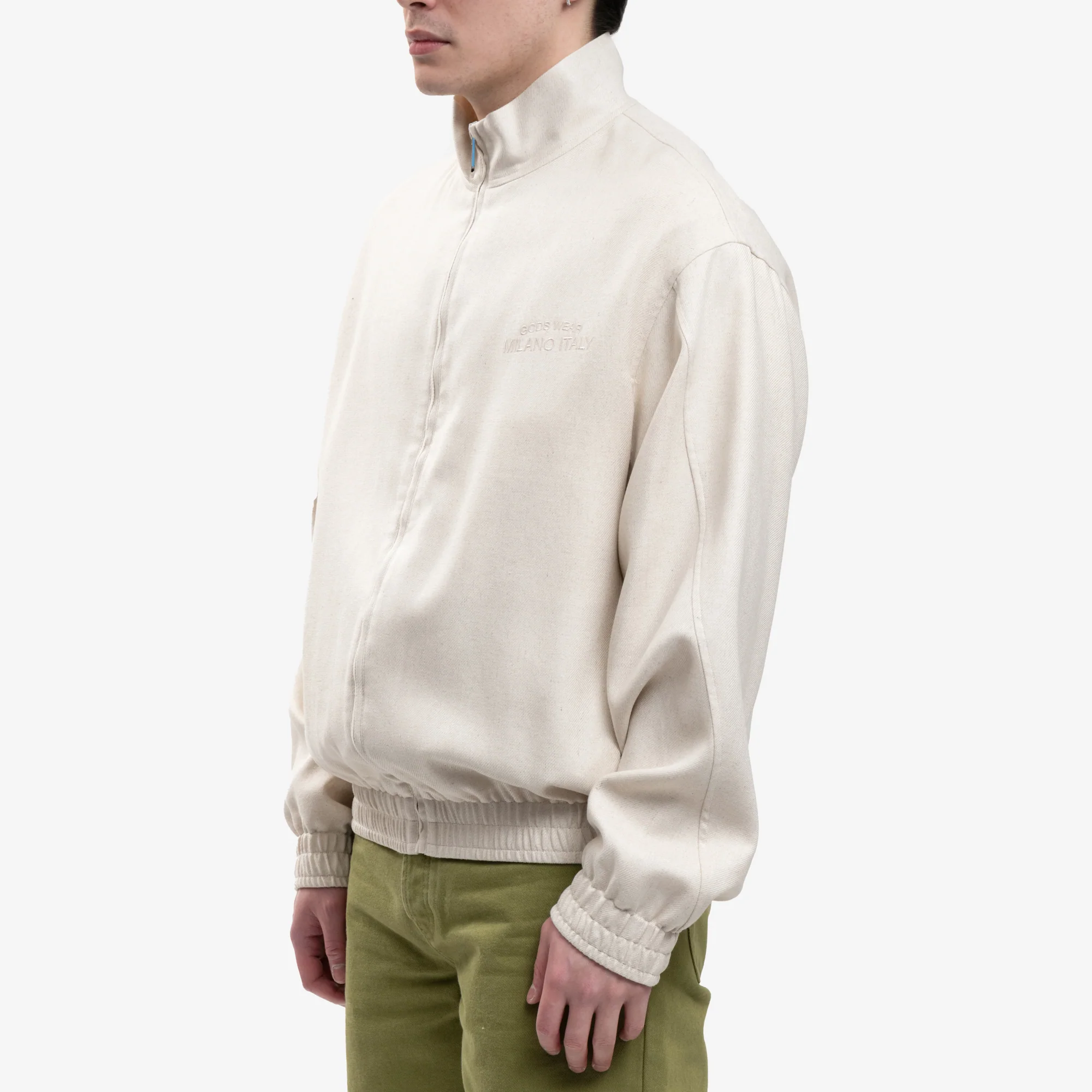 Linen Logo Track Top - Image 3