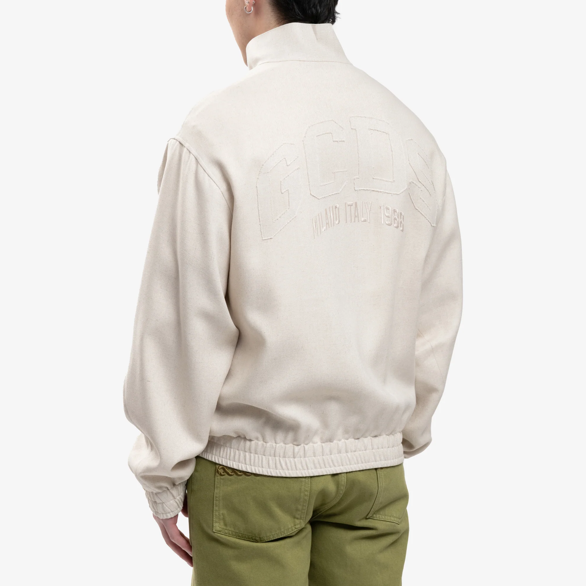 Linen Logo Track Top - Image 4