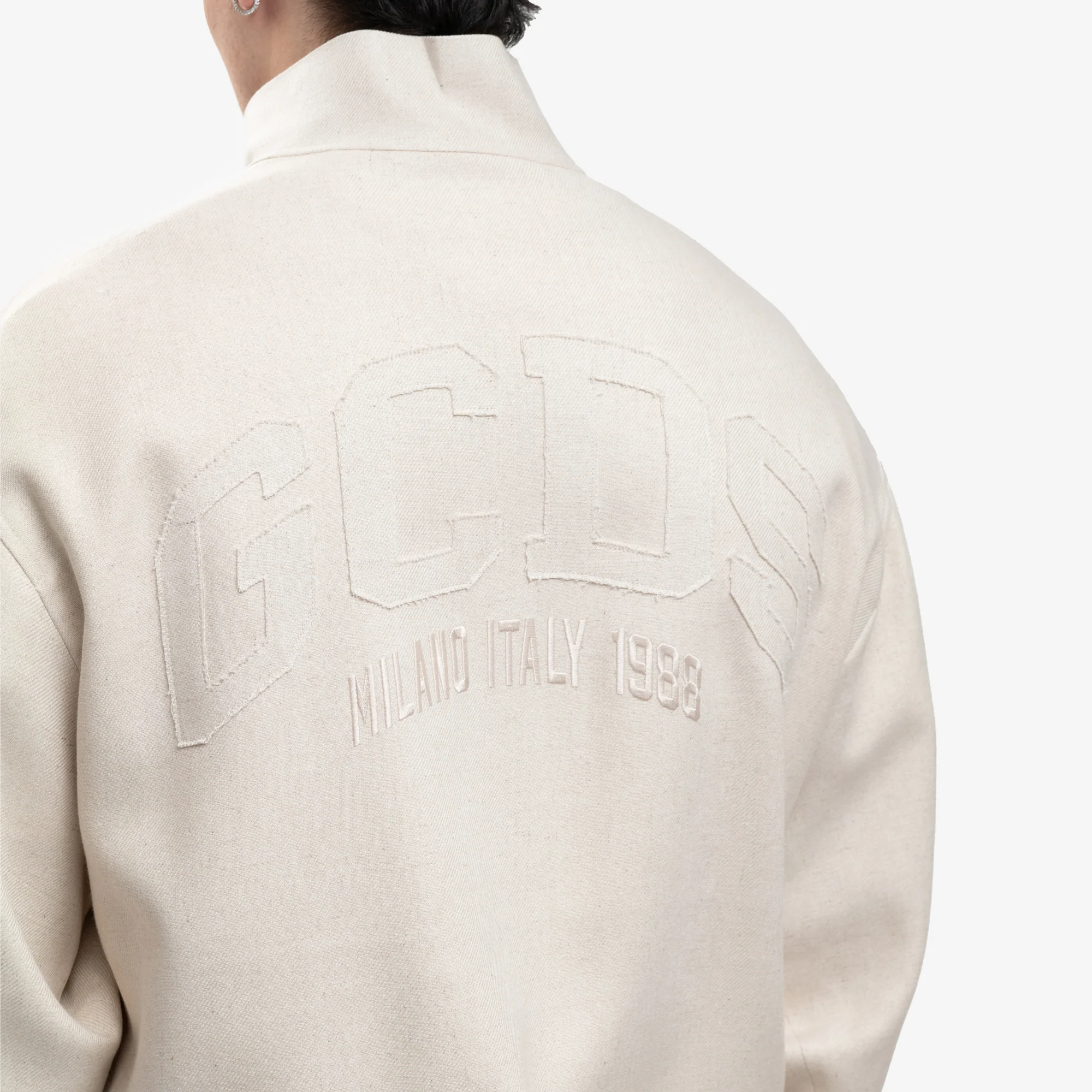 Linen Logo Track Top - Image 5